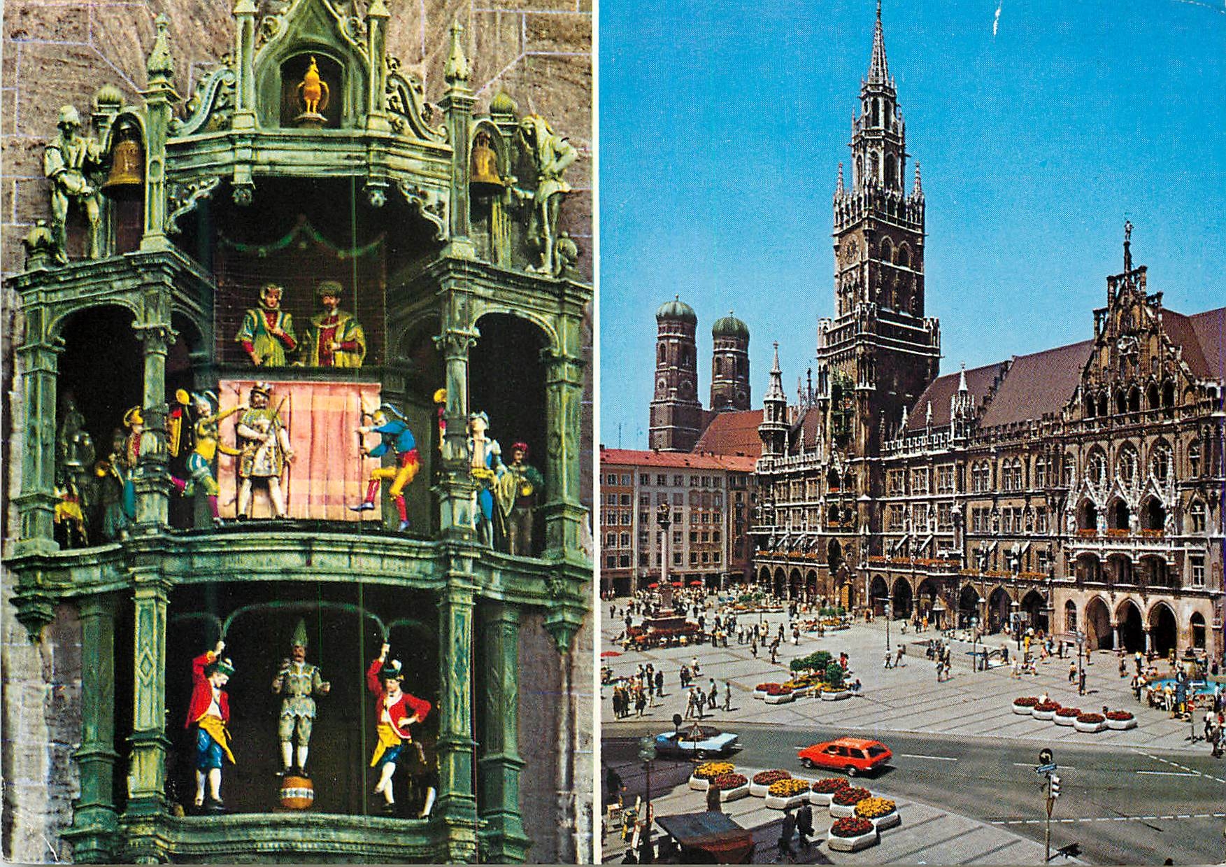 CPM Hotel de Ville et carillon