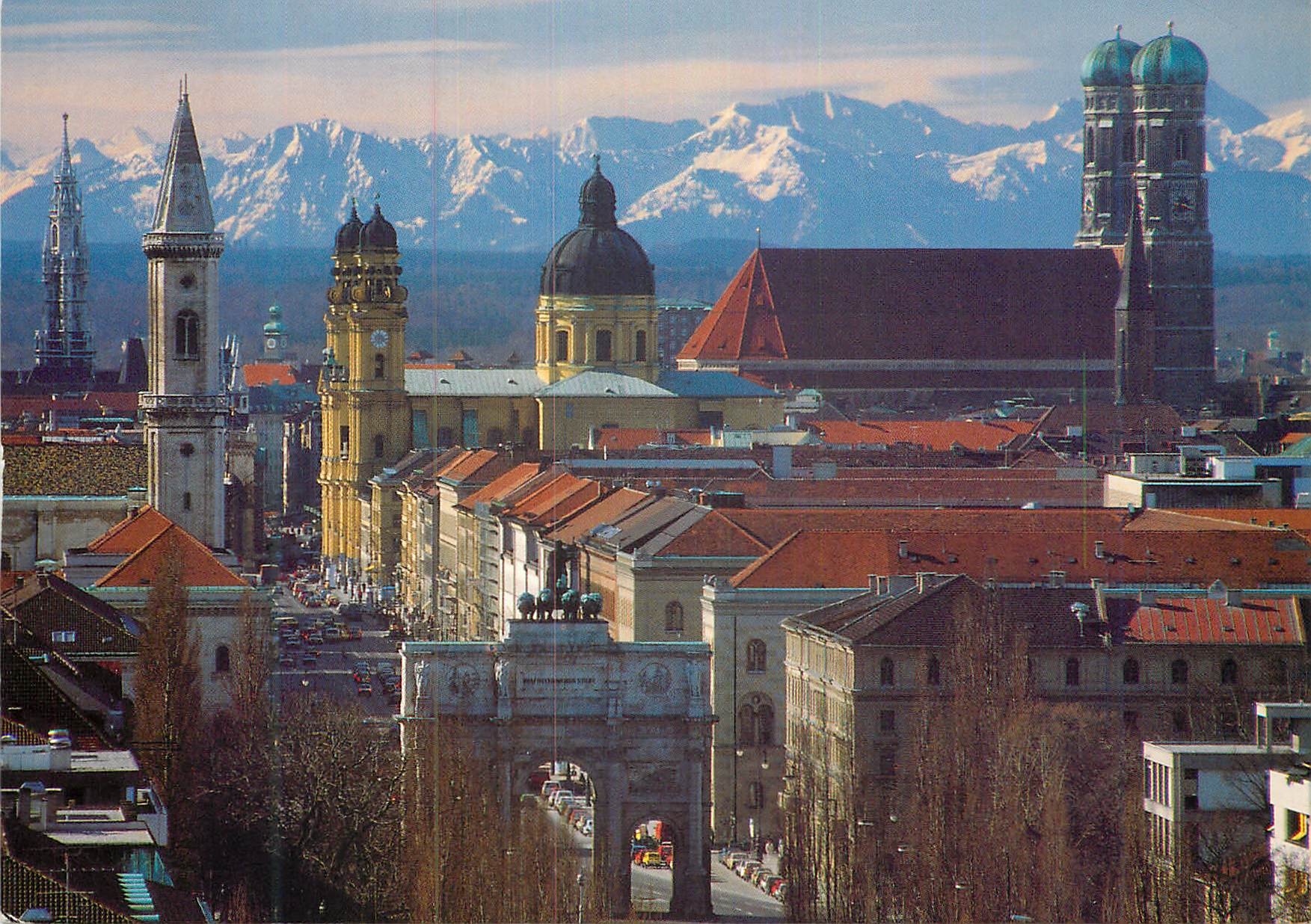 CPM Alps with Ludwig-Theatiner und Frauenkirche-Siegestor