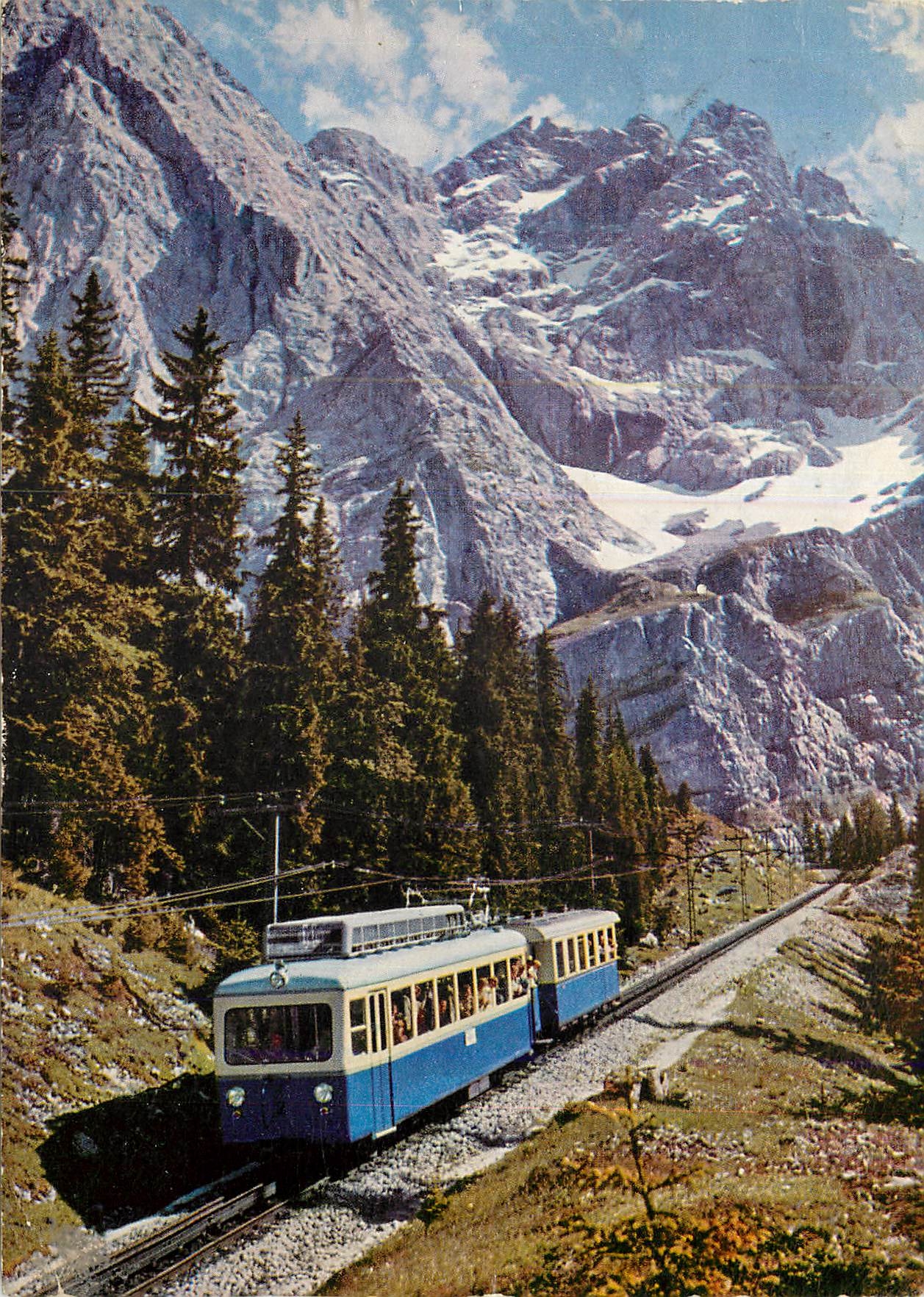 CPM Bayerische Zugspitzbahn Train Funiculaire