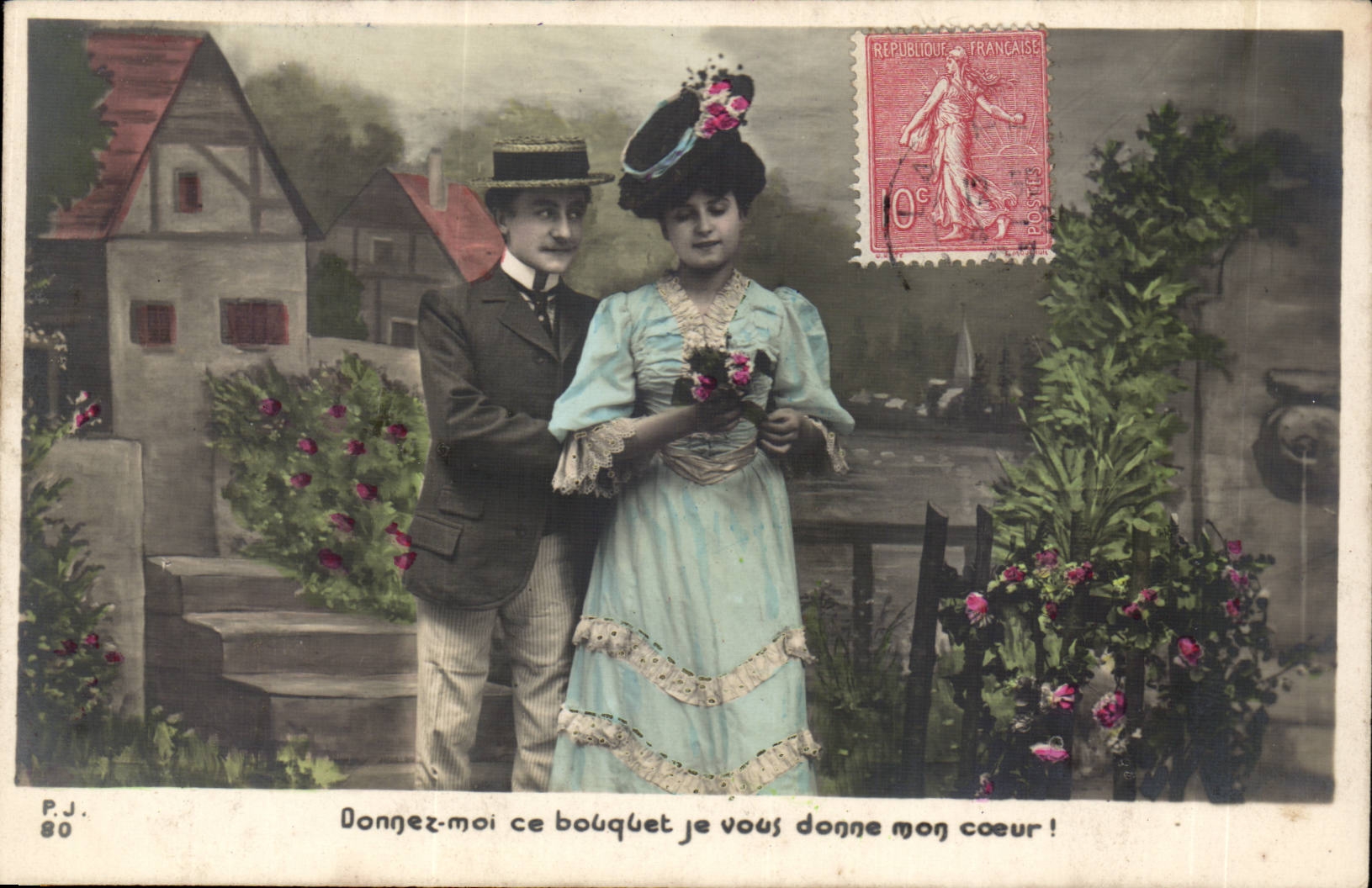 CPA Fantasy Give this bouquet