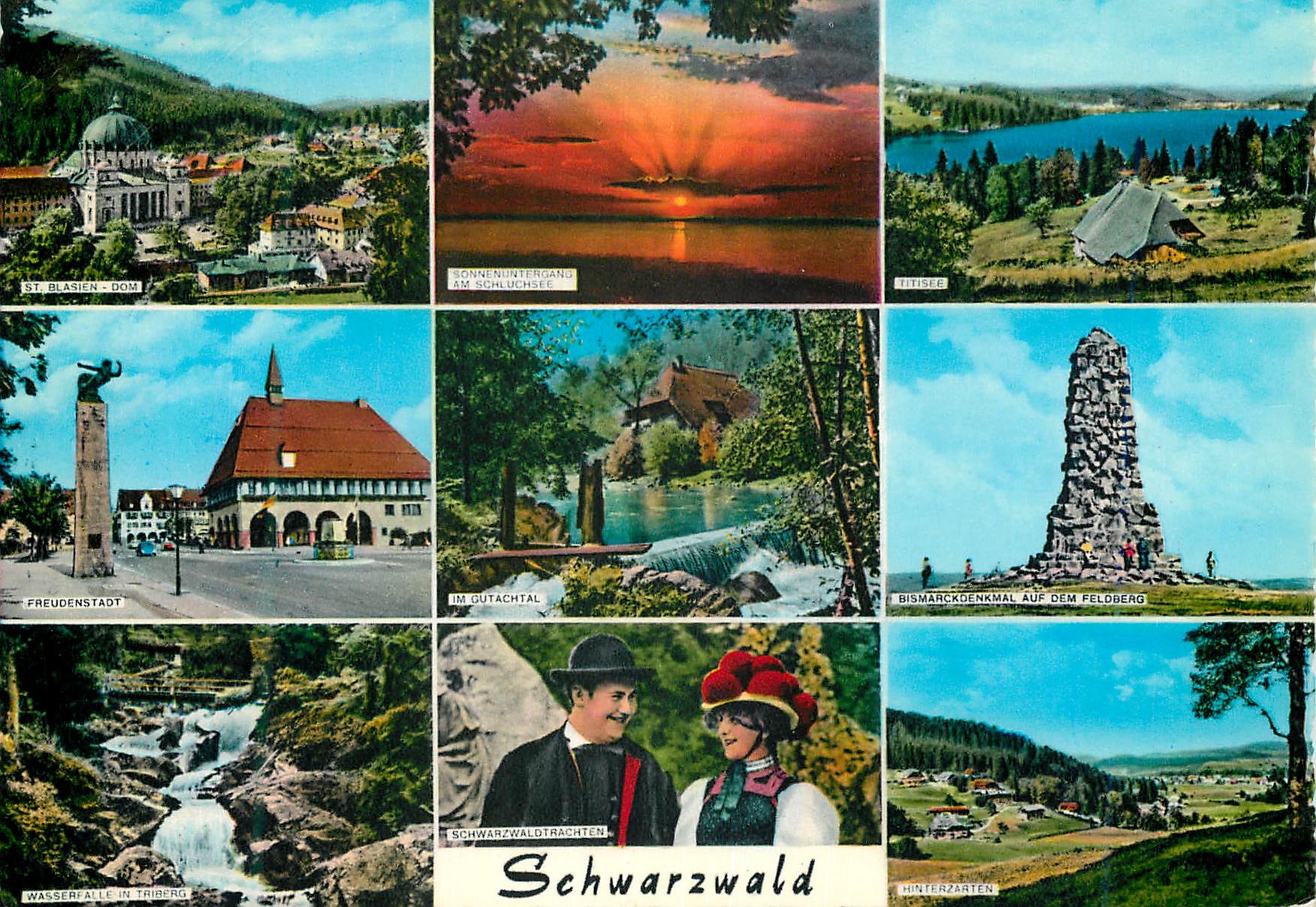 CPM Schwarzwald Panorama Feldberg
