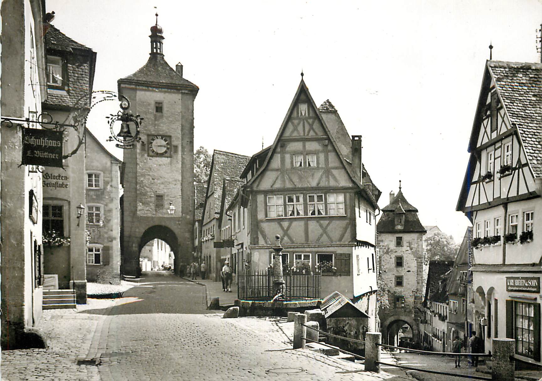 CPM Plonlein Rothenburg a.d Tauber