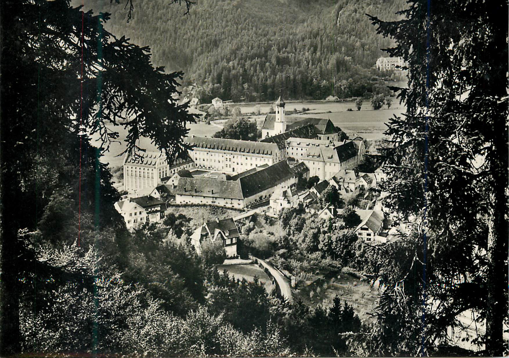CPM Erzabtei Beuron von Suden Foret Noire