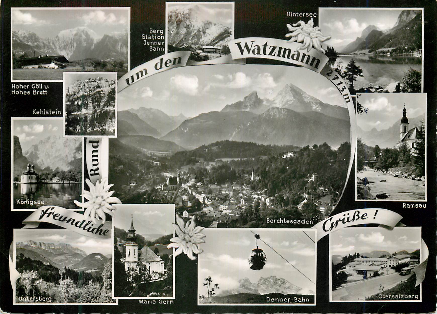 CPM Berchtesgaden Watzmann Panorama
