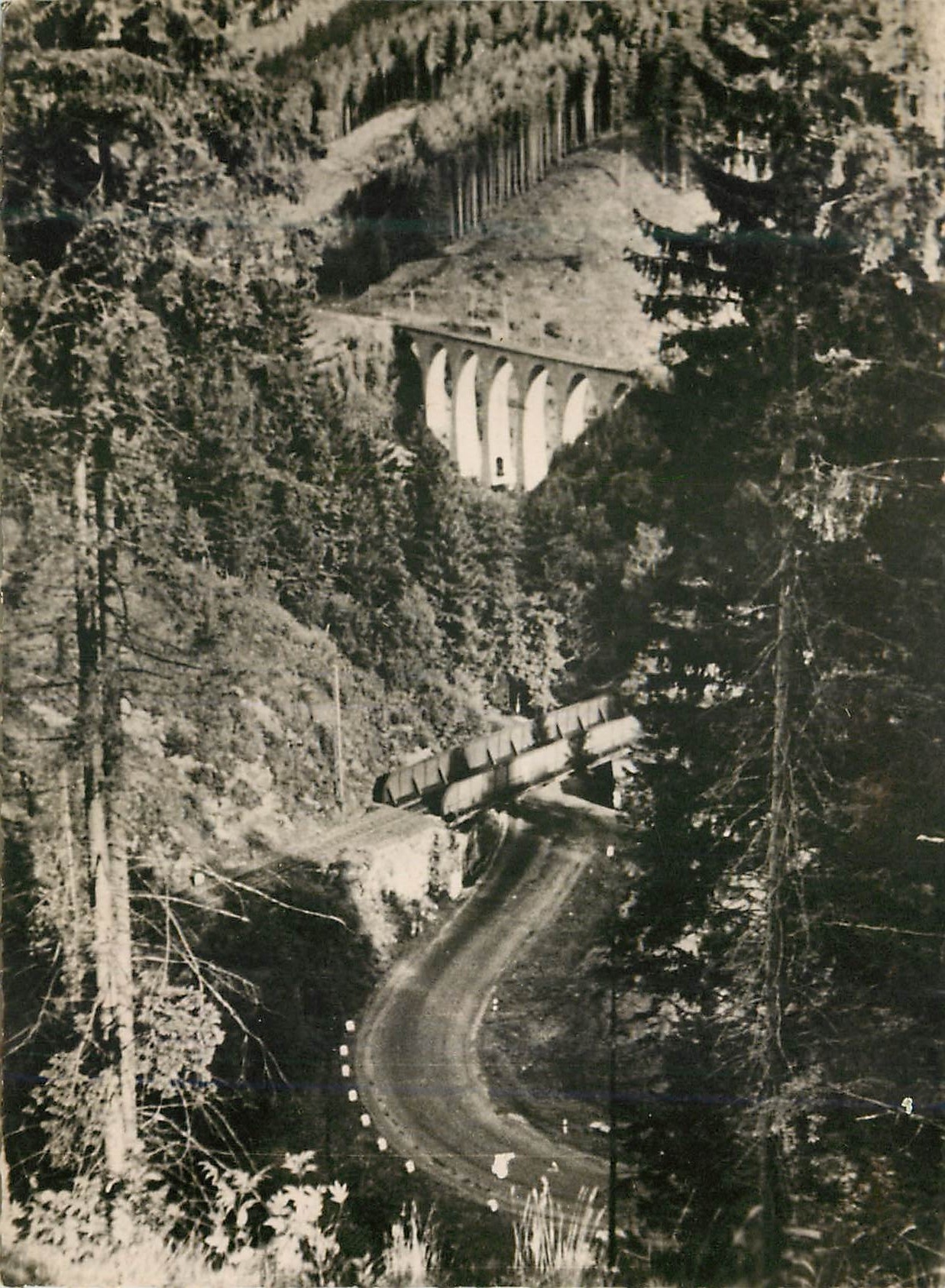 CPM Foret Noire Viadue de la Ravenna