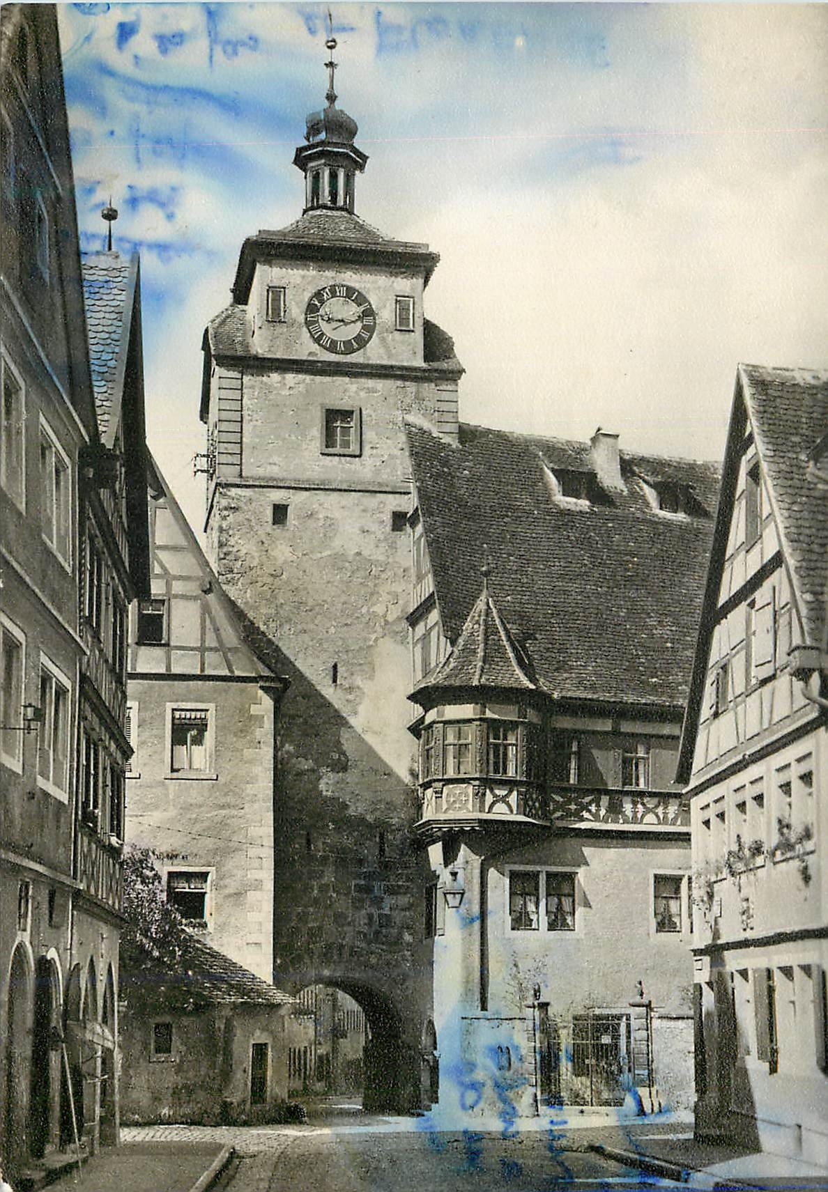 CPM Rothenburg o.d Tauber Weisser Turm