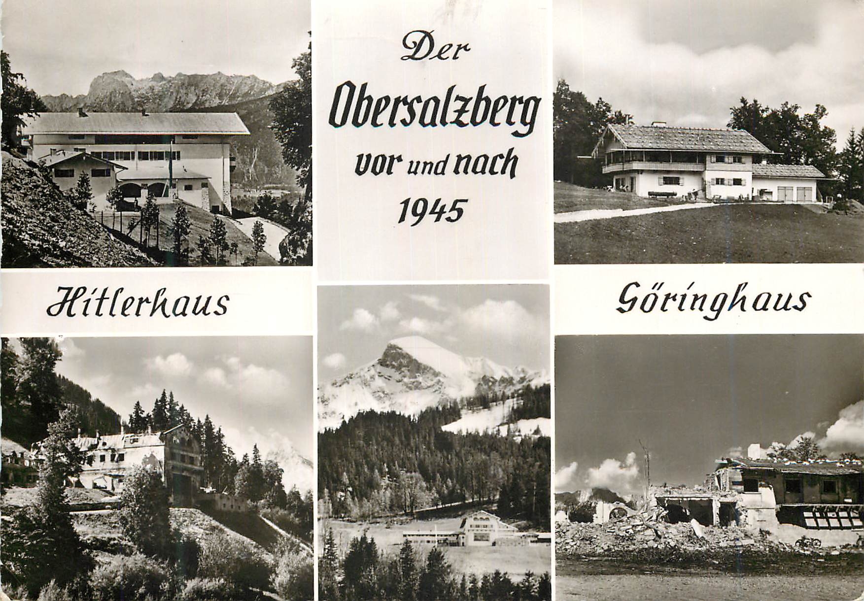 CPM Obersalzberg Berchtesgaden Hitlerhaus-Goringhaus