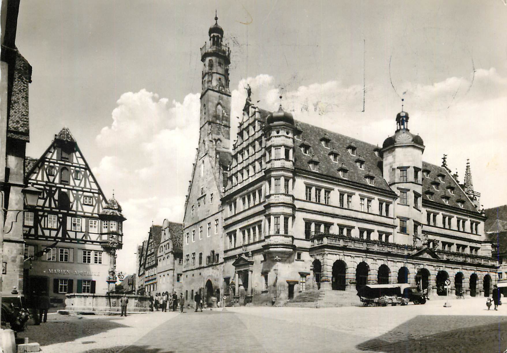 CPM Rothenburg o.d Tauber Rathaus