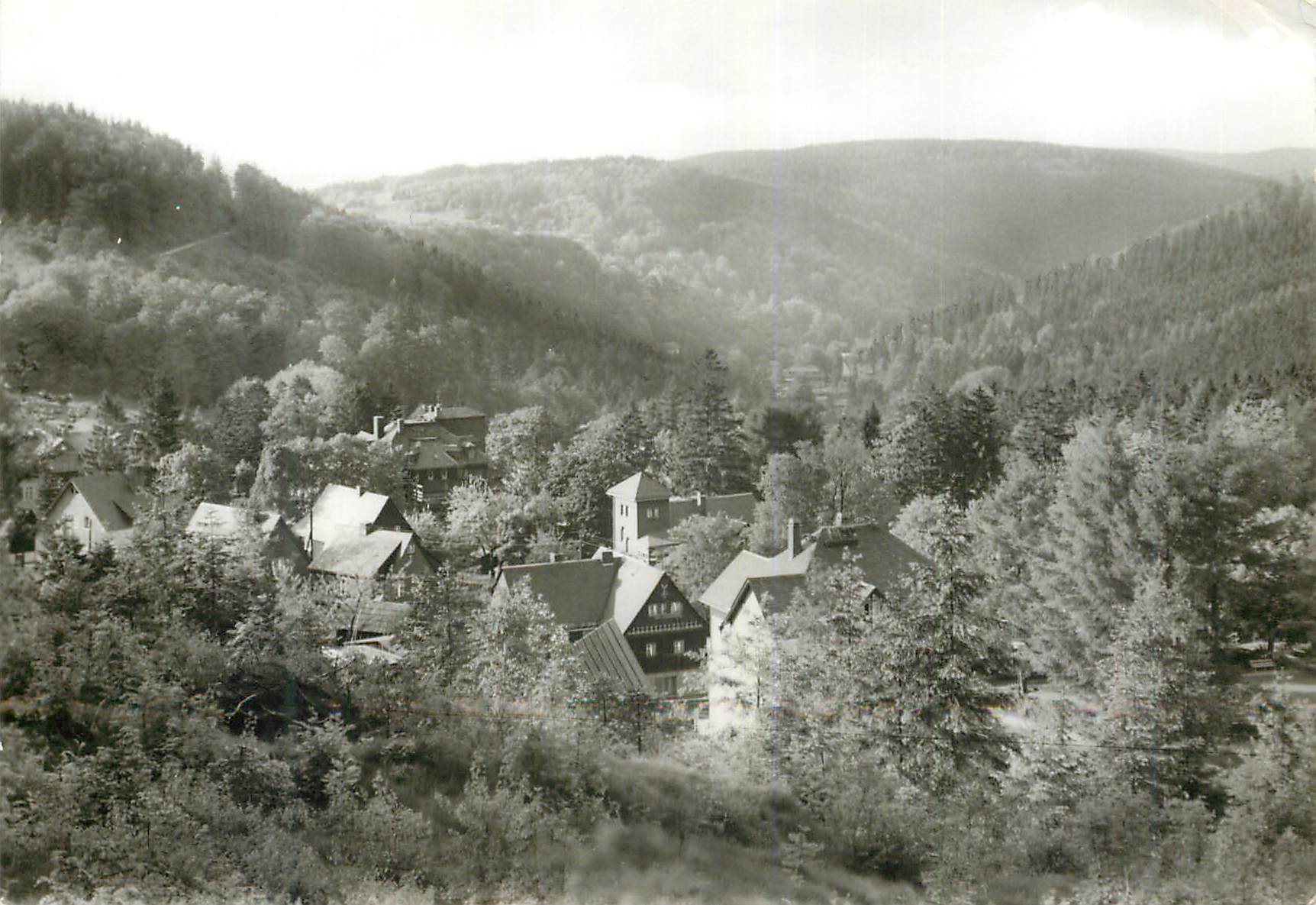 CPM Kurort Barenfels Erzgebirge Teilansicht Altenberg