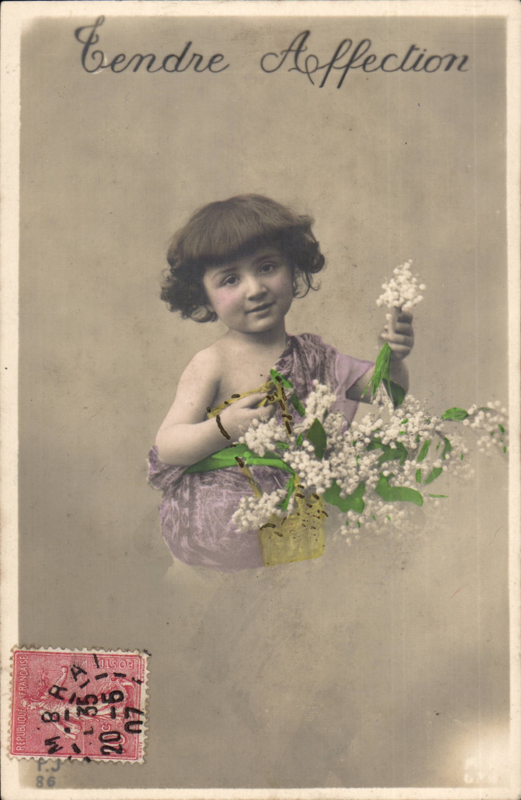 CPA Fantasy Tender Child Baby affection