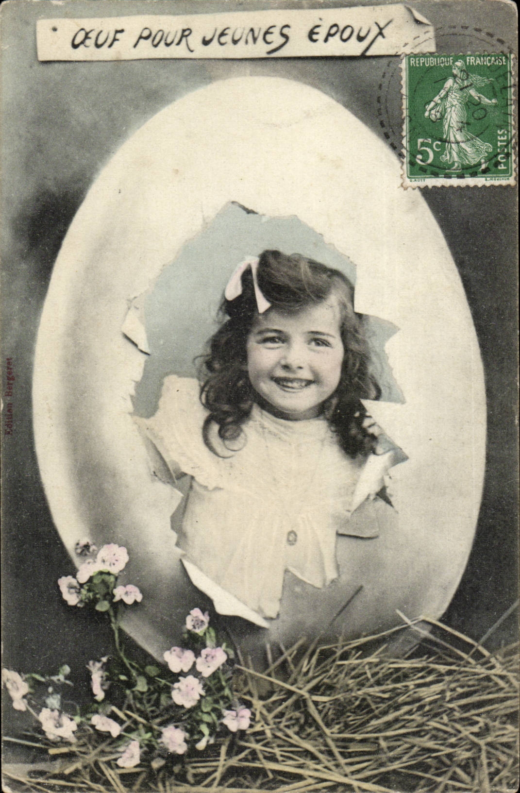 CPA Fantasy Child Baby egg for young husbands