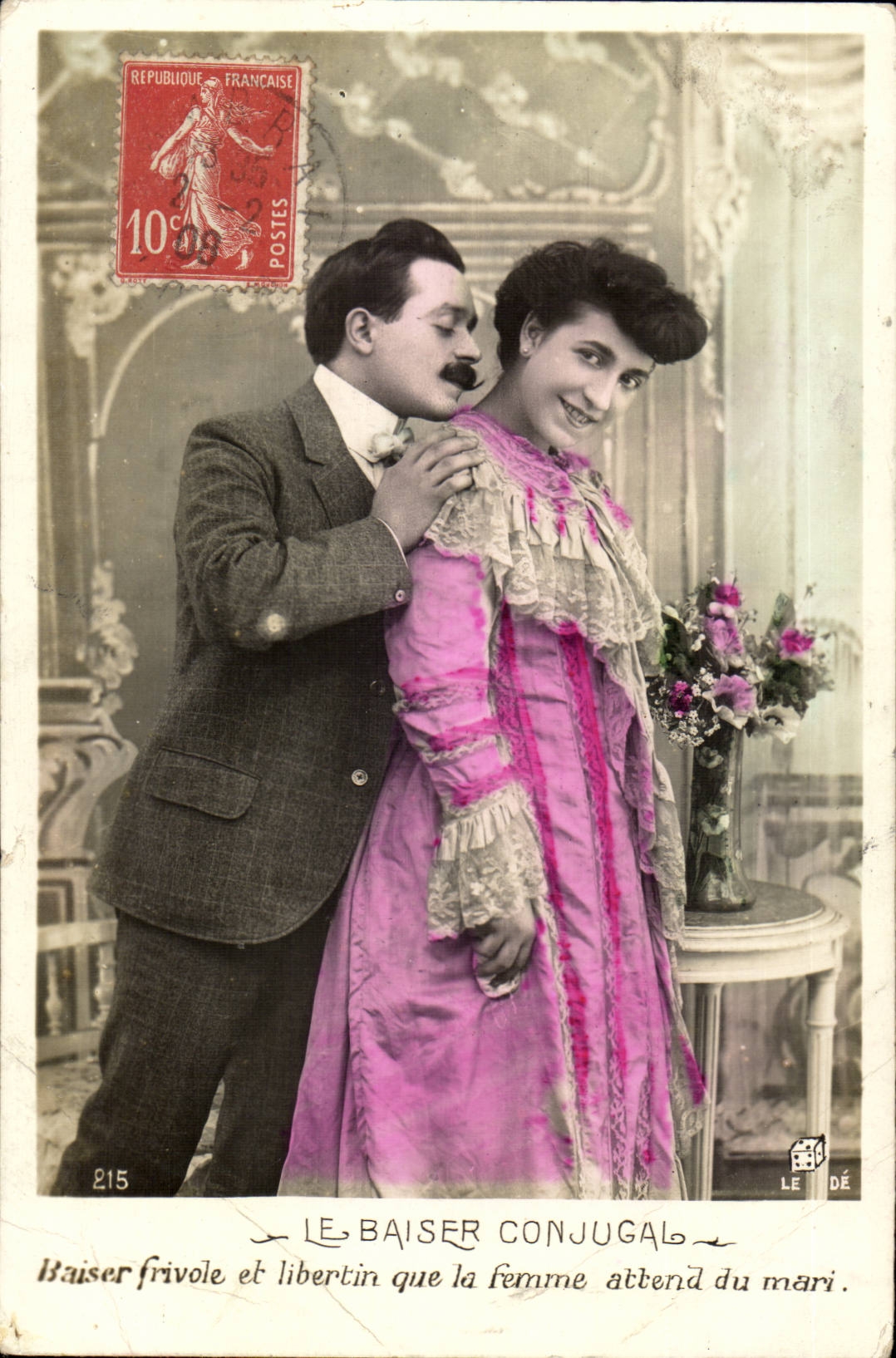 CPA Fantasy Woman the marital kiss