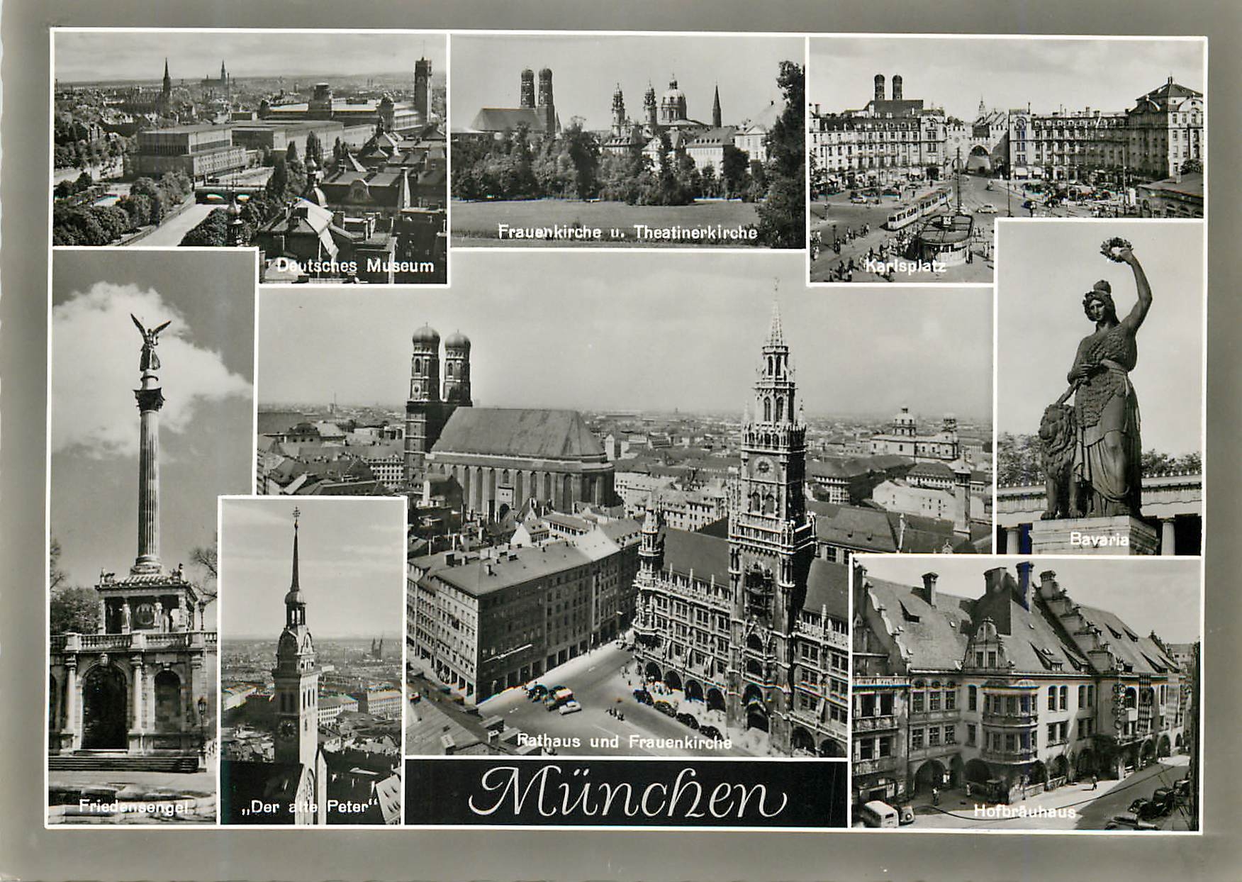 CPM Munchen Rathaus und Frauenkirche