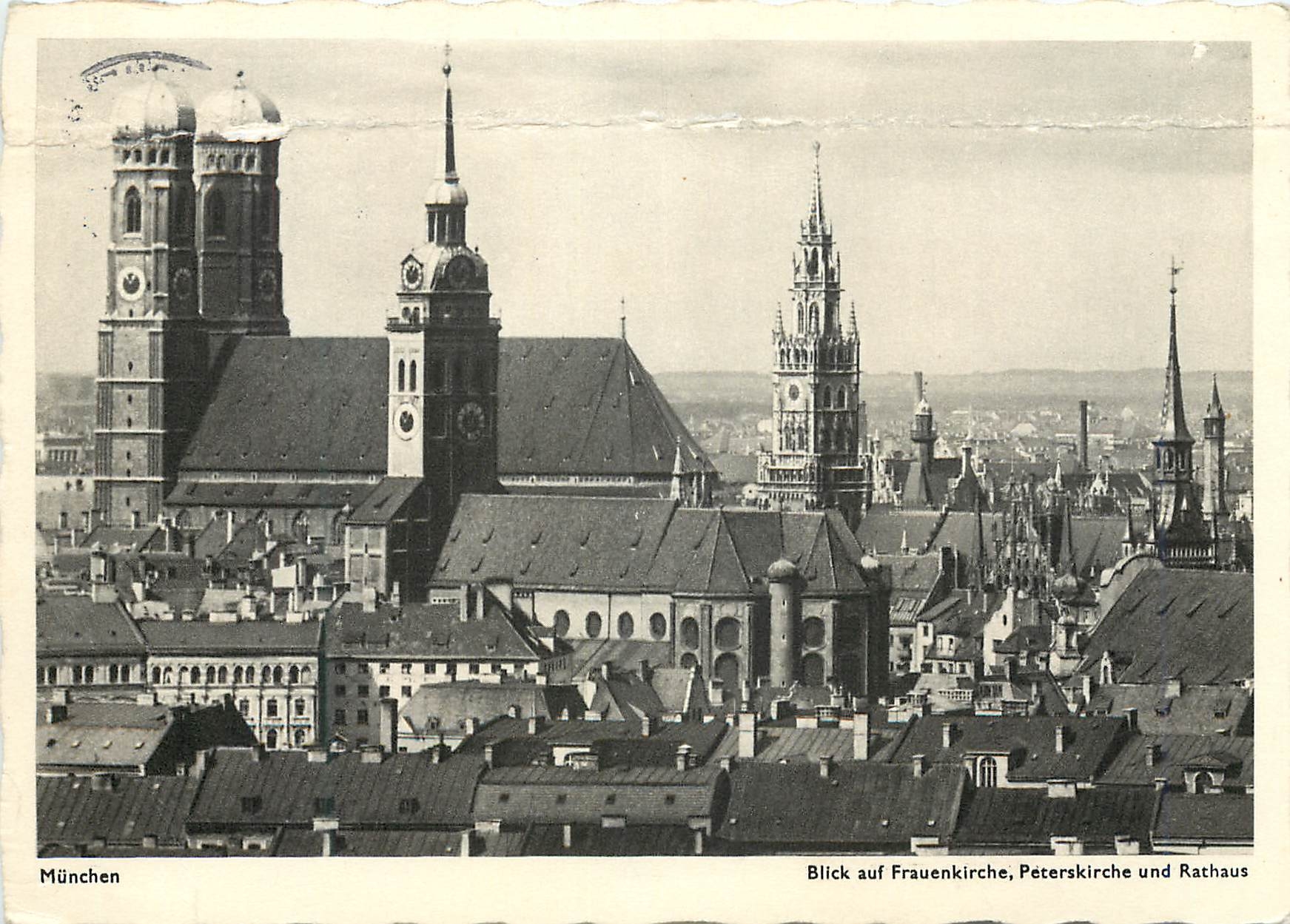 CPM Munchen Frauenkirche Peterskirche Rathaus