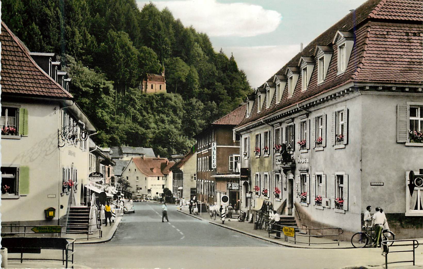 CPM Zell im Wiesental mit Kalvarienkapelle