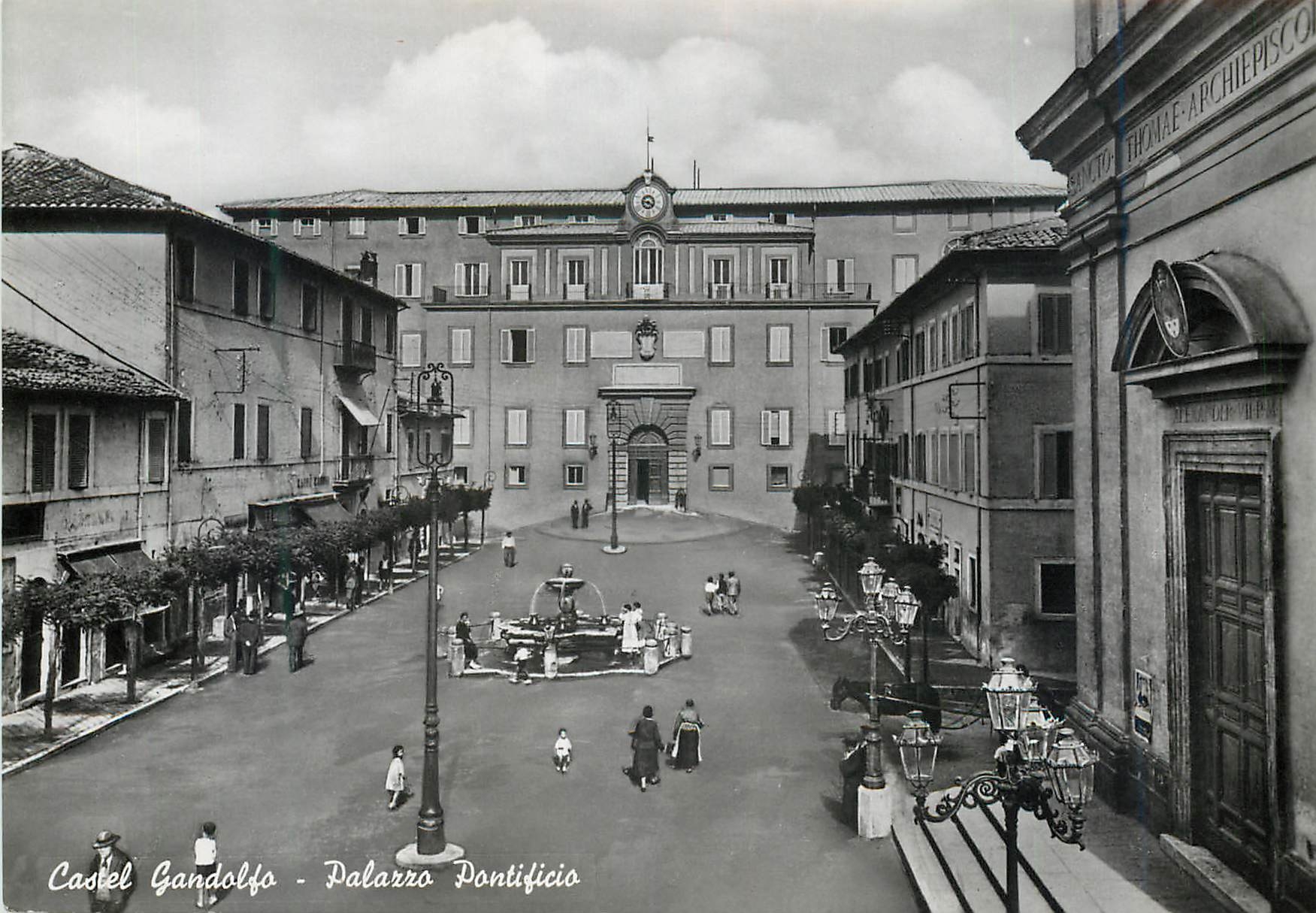 CPM Castel Gandolfo Roma - Palazzo Pontificio