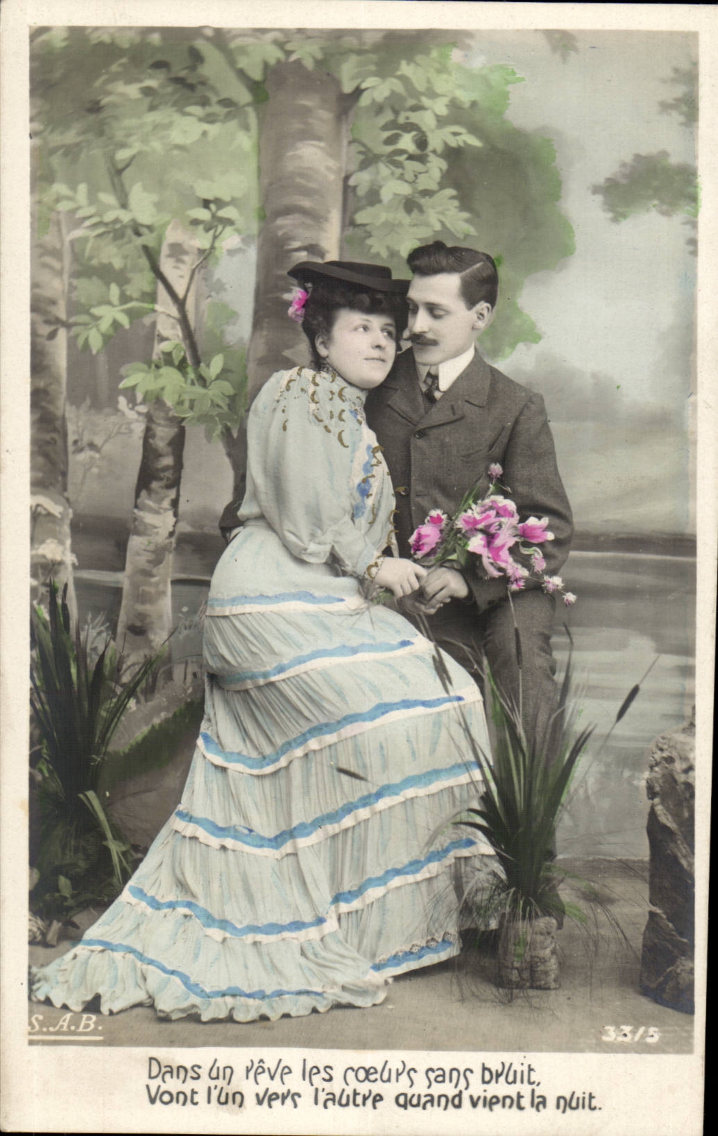 Fantasy - Fantasy - in a dream the hearts without noise go one towards the other when the night - CPA comes