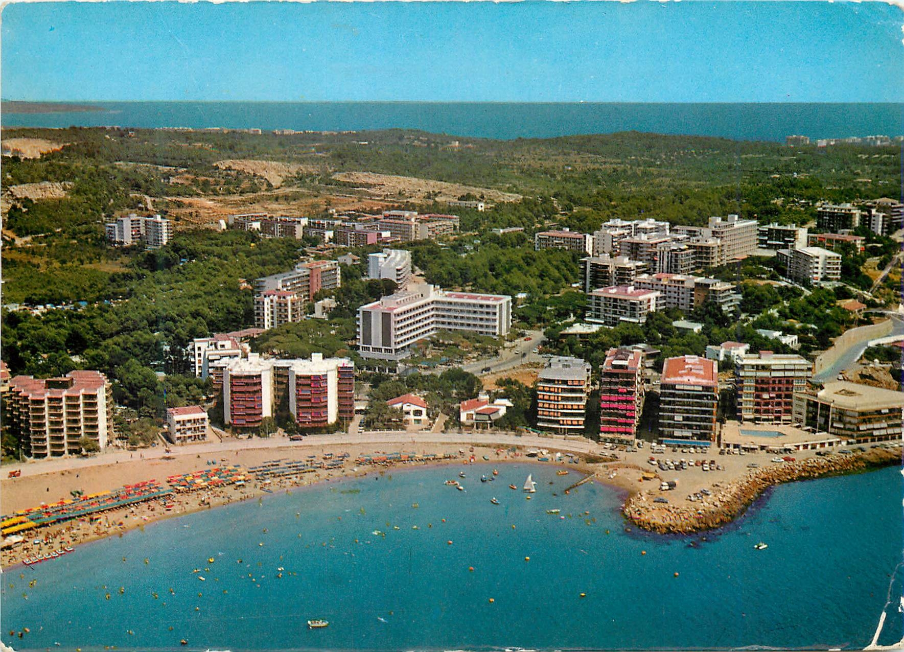 CPM Salou (Tarragona) plage levant en face hotel las vegas