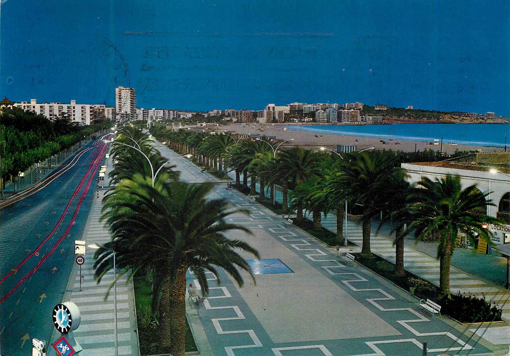 CPM Salou (Costa dorada) costa dorada paseo (nocturne)