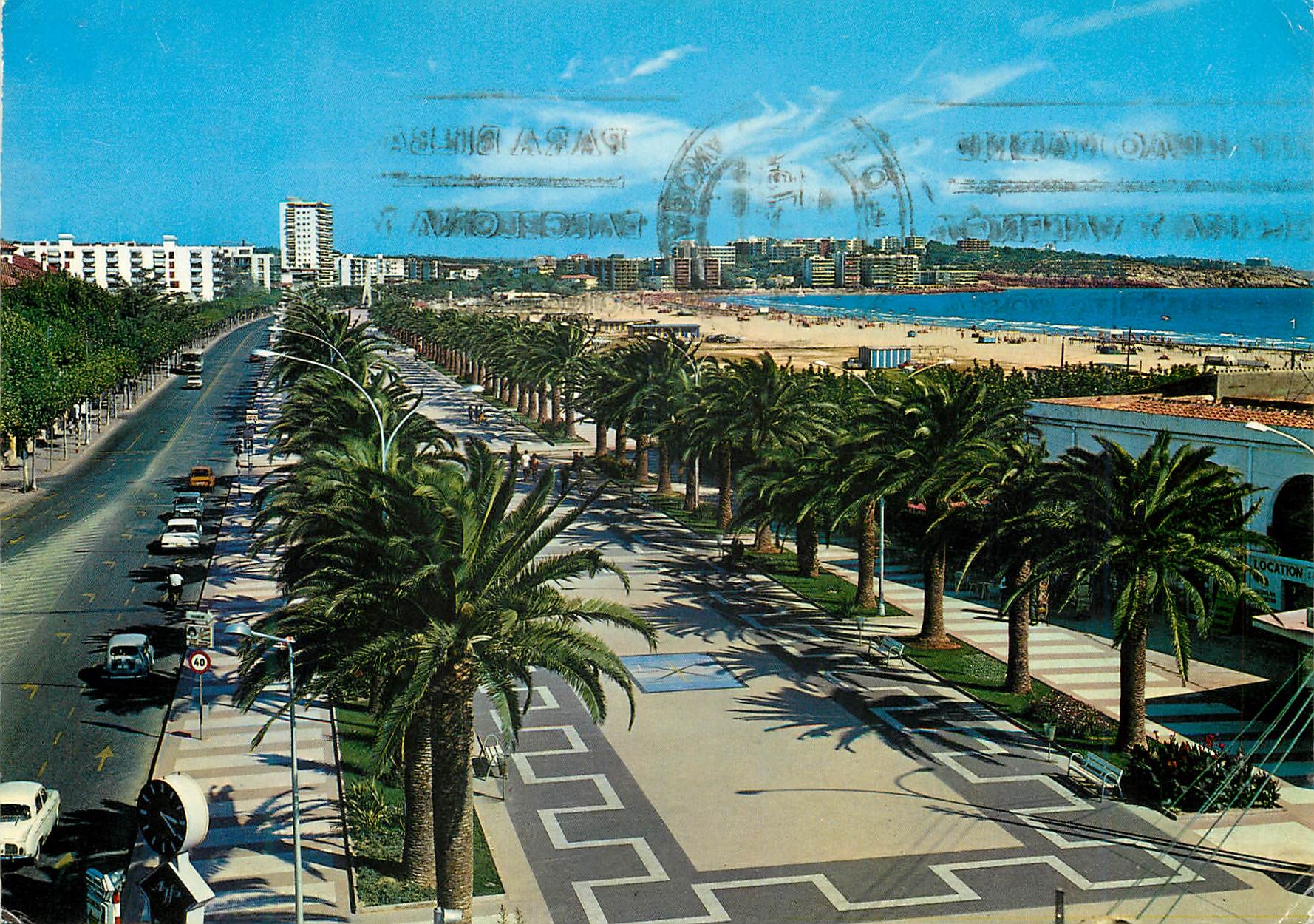 CPM Salou (Costa dorada) costa dorada promenade de jaime I