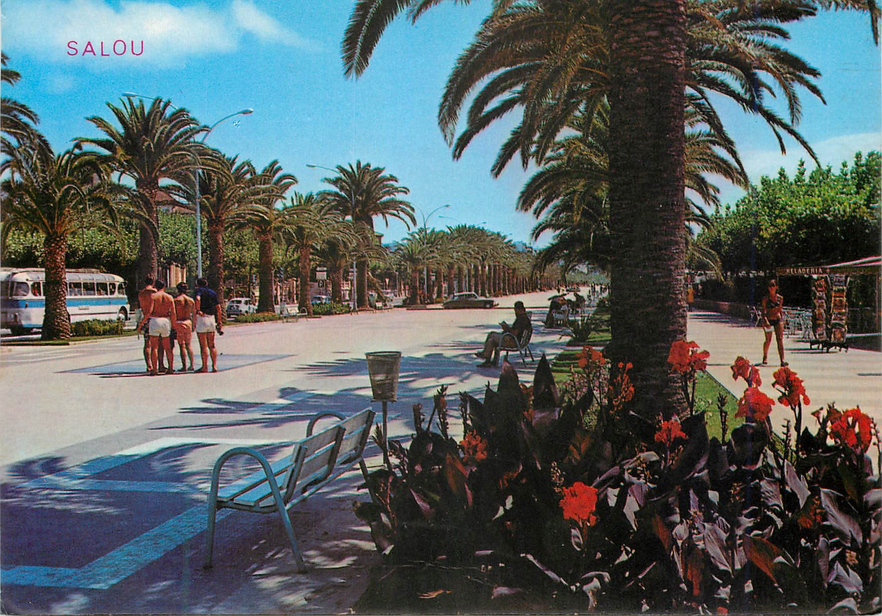 CPM Salou (Costa dorada) promenade jaune Ier