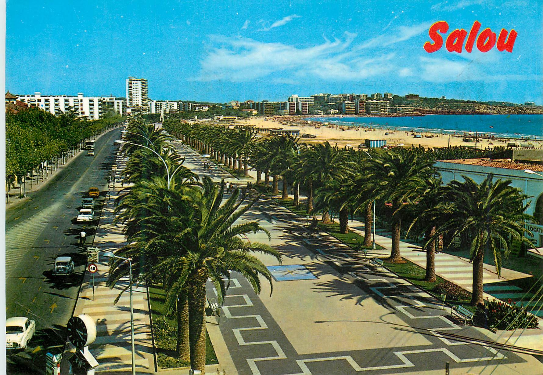CPM Salou (Costa dorada) tarragona promenade de jaime I