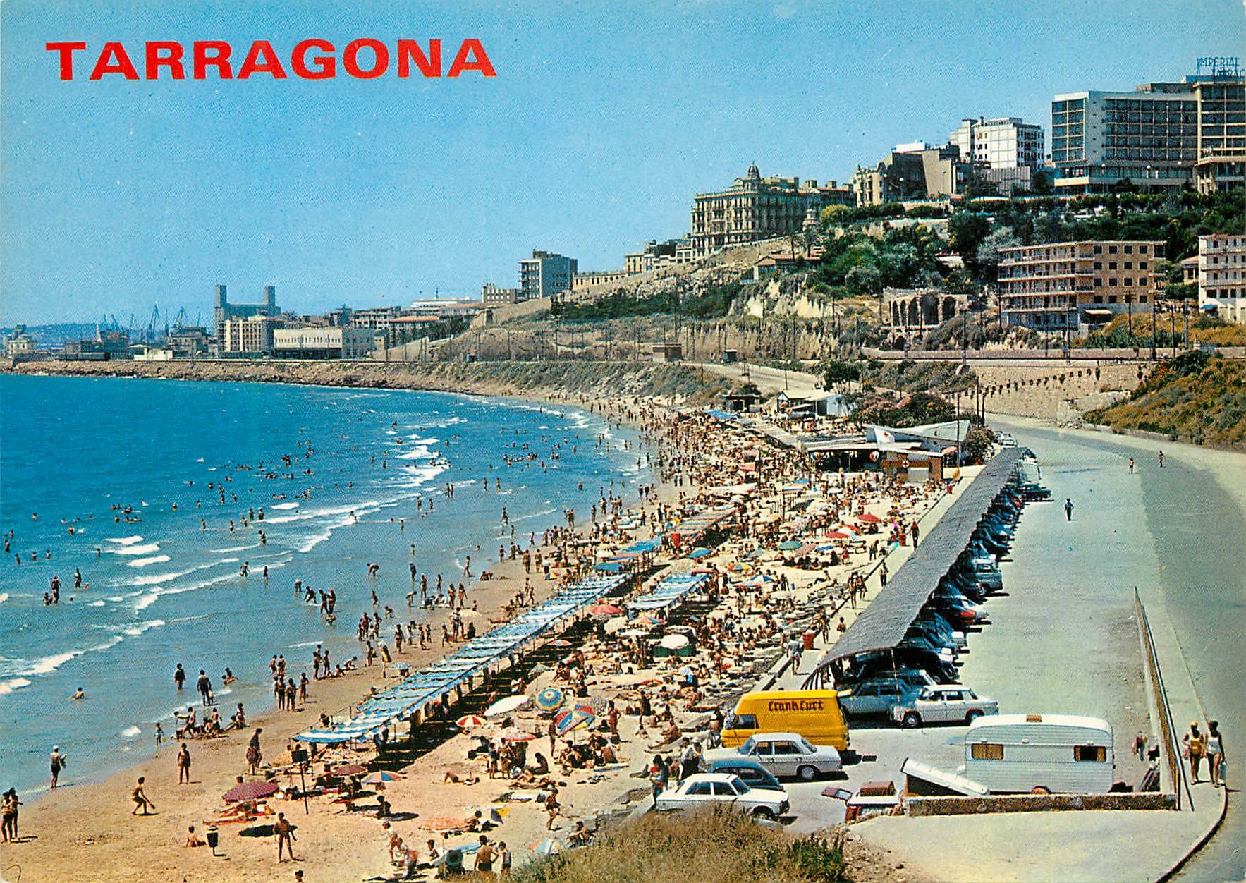 CPM Tarragona (espana) costa dorada plage miracle