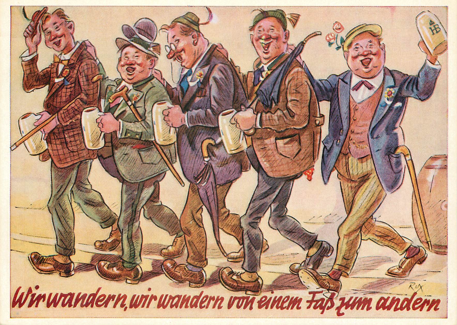 CPM Wirwandern wir wandern von einem fas um andern
