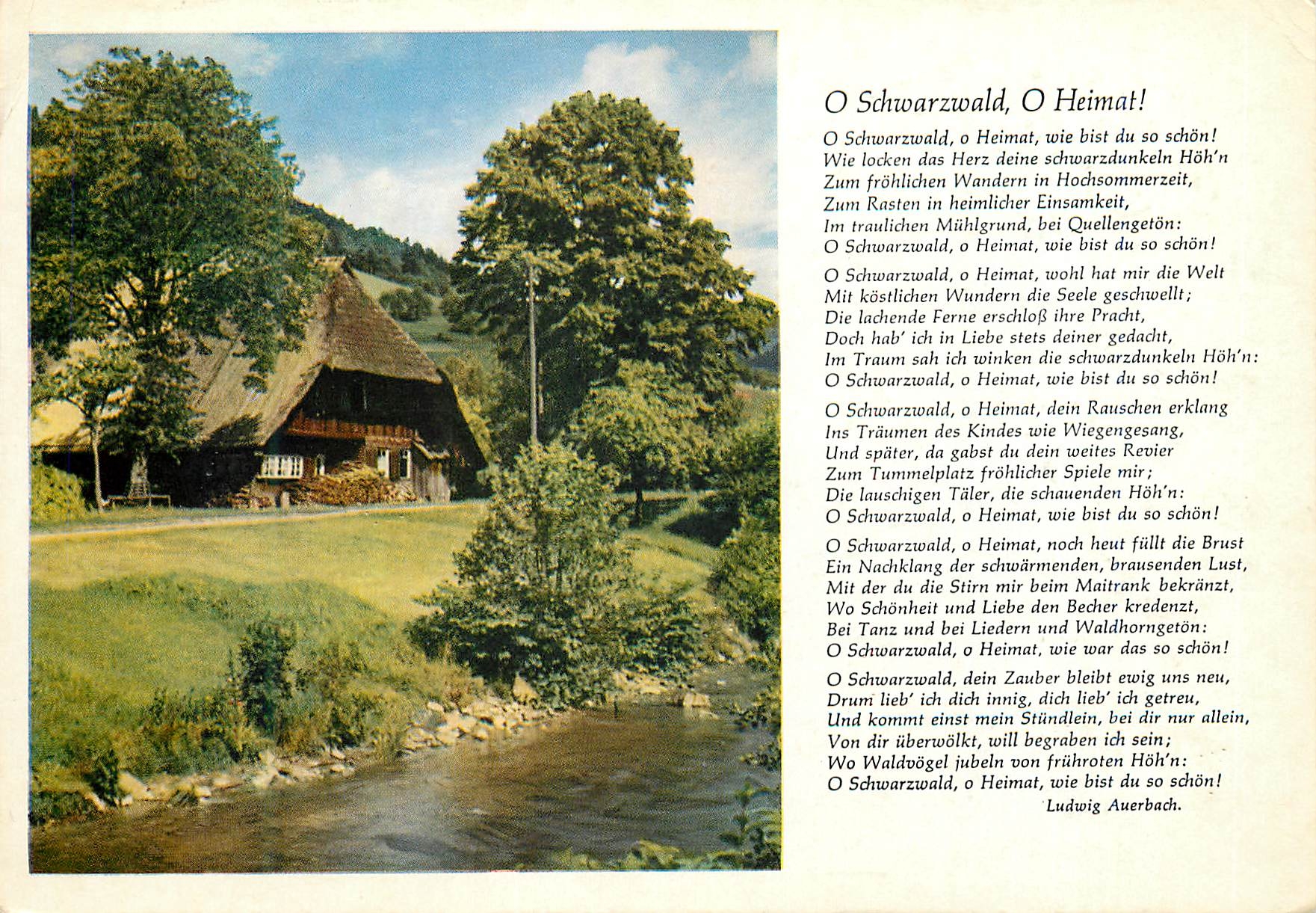 CPM o Schwarzwald o Heimat
