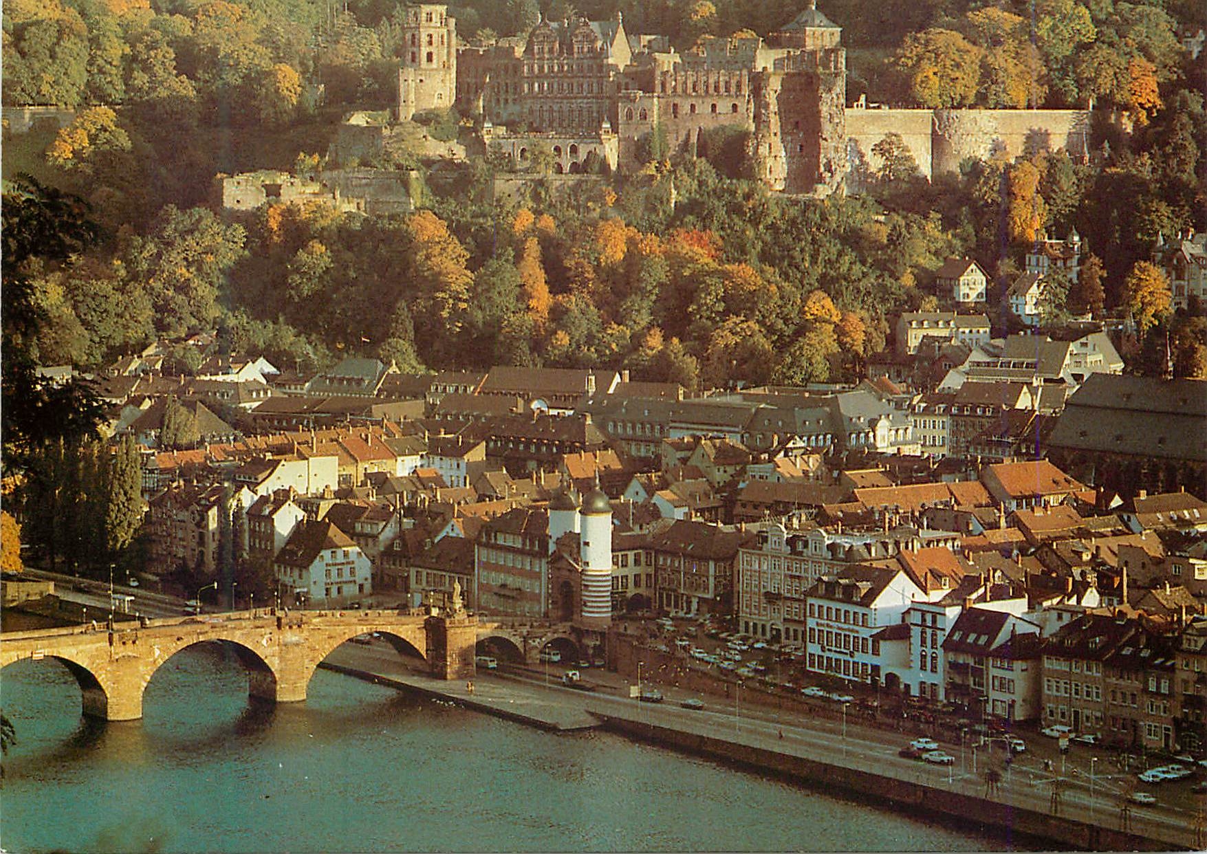 CPM Heidelberg Vue du Jardin Philosophenweg