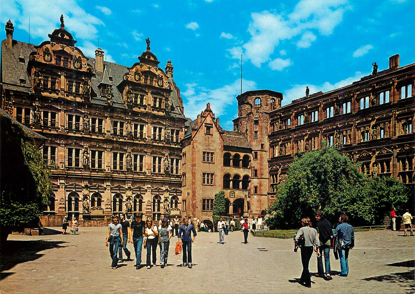 CPM Heidelberg Blick auf den Schlobhof