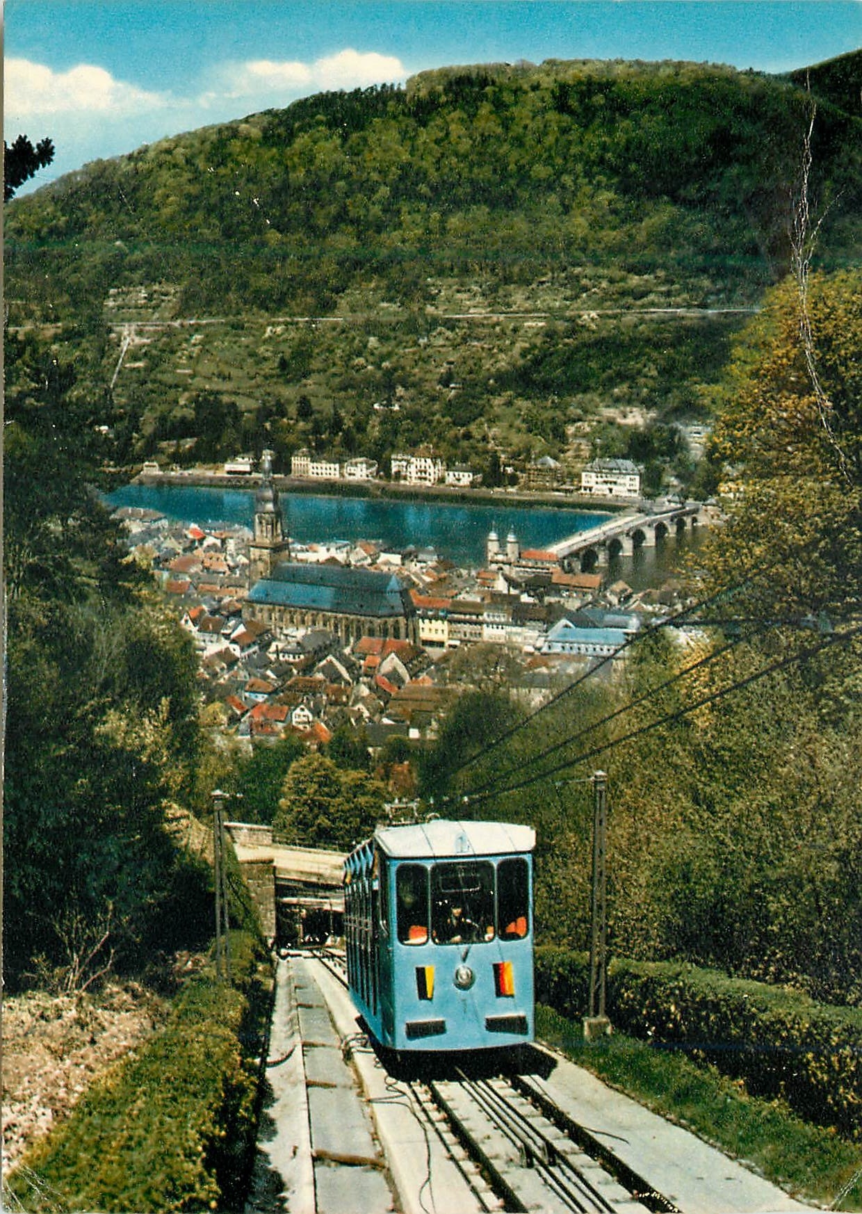 CPM Heidelberg Funiculaire Train