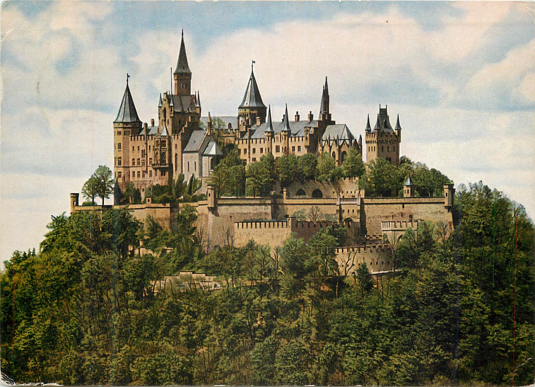 CPM Burg Hohenzollern Blick vom Zetterhon