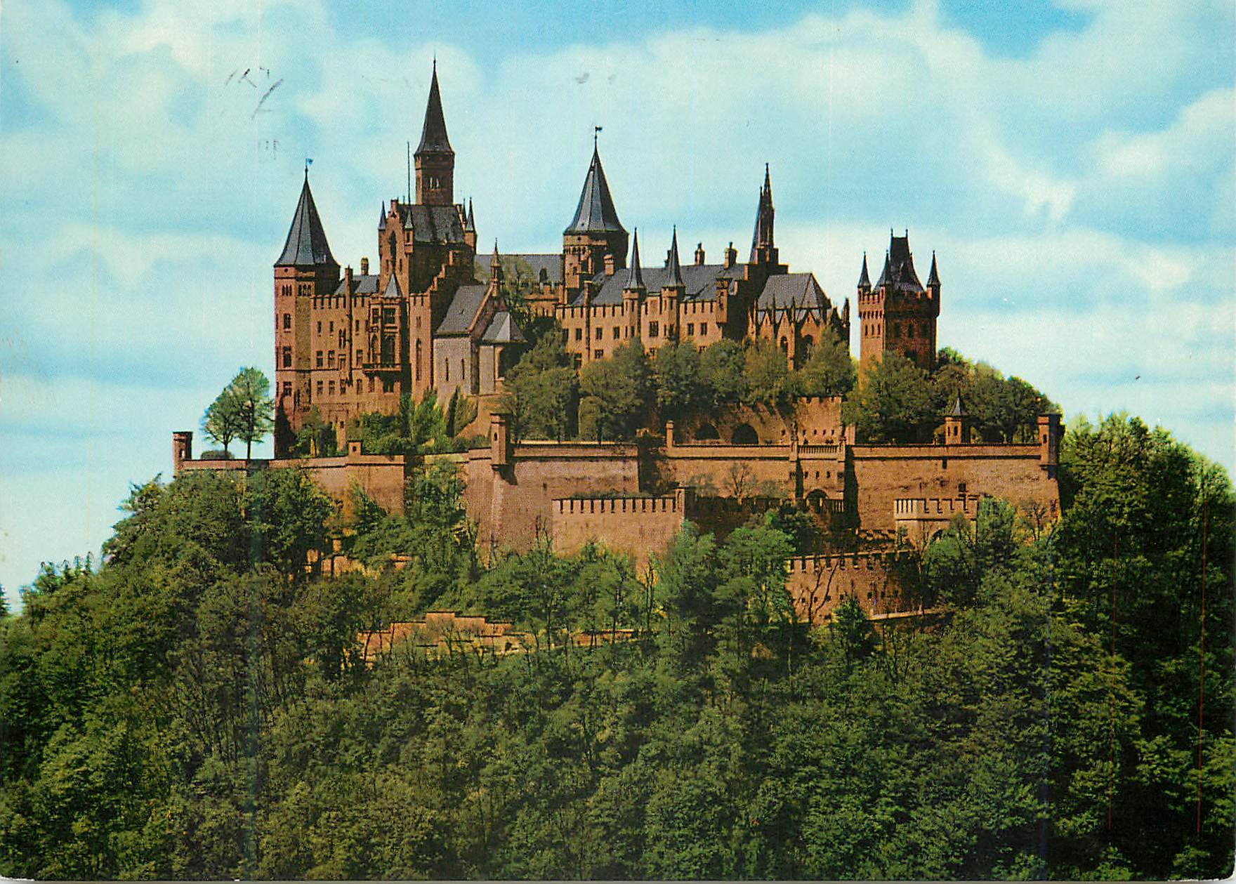 CPM Burg Hohenzollern Blick vom Zetterhon