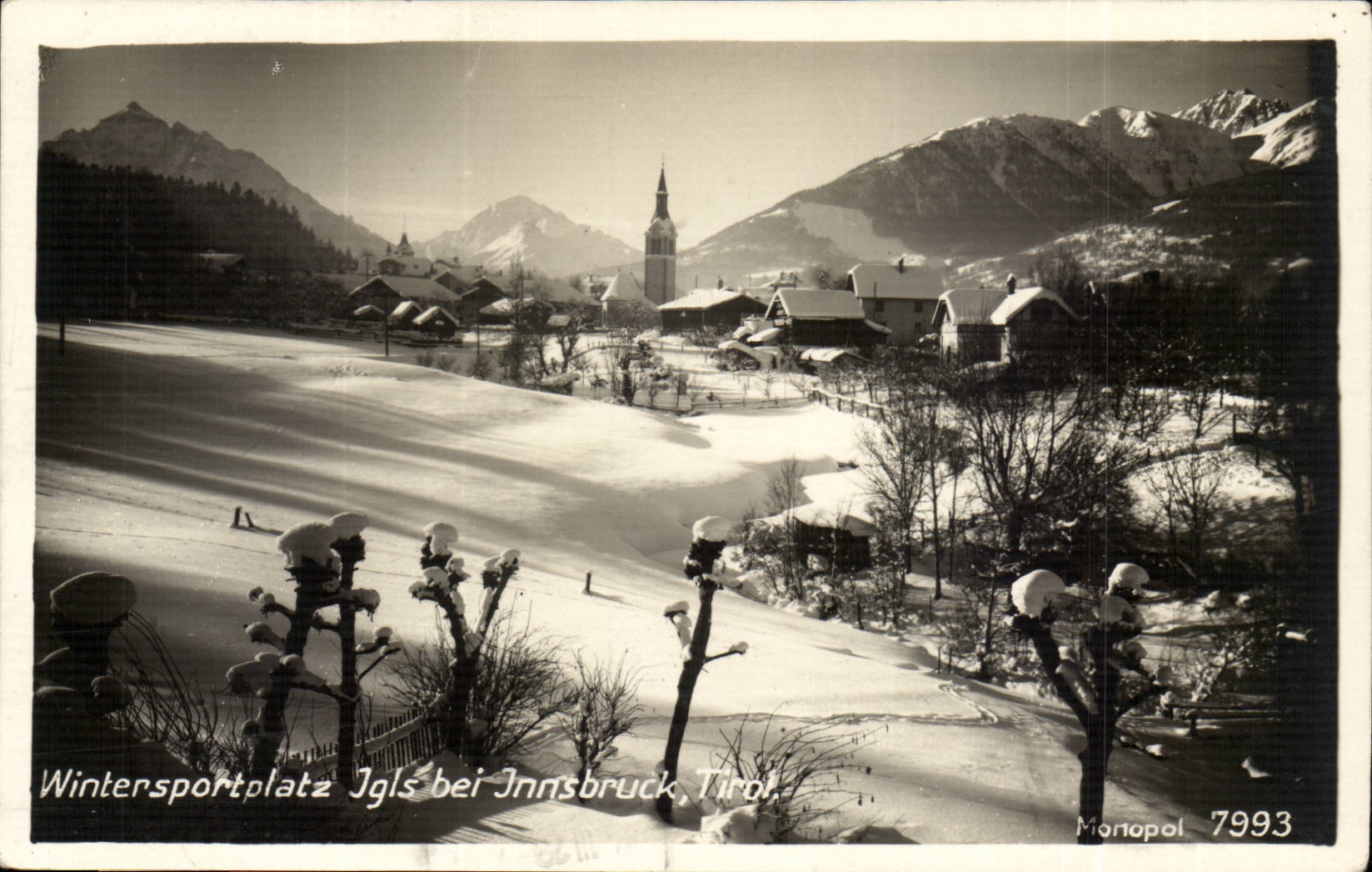 Austria - Austriche - the Tyrol - the Tirol - Wintersportplatz Igls EIB Innsbruck - CPA