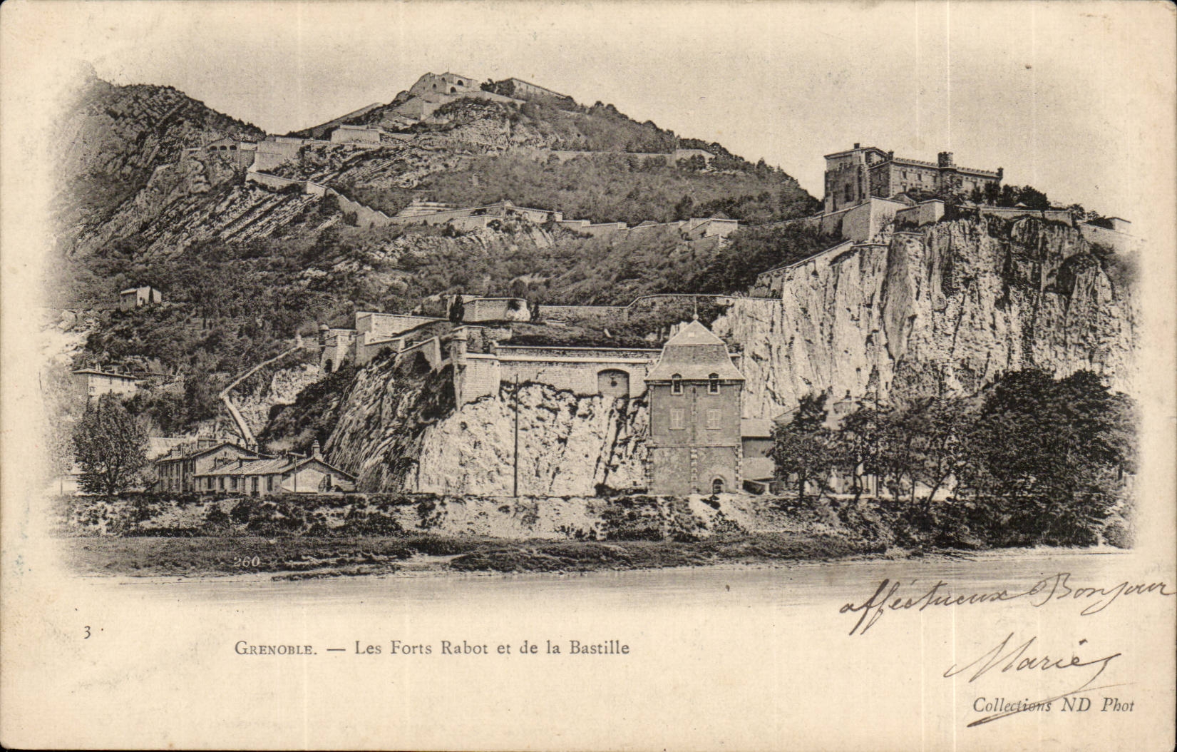 Isere - Grenoble - Forts and of the Bastille - CPA