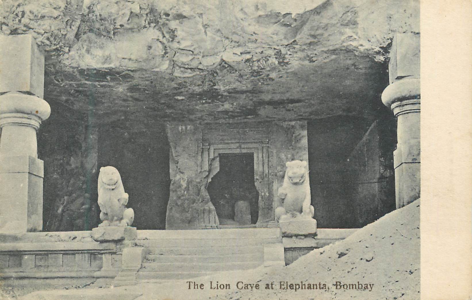 CPM The lion caye at elephanta bombay