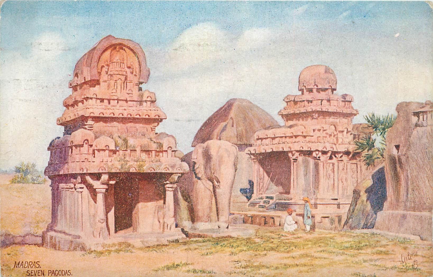 CPM Seven pagodas Elephant
