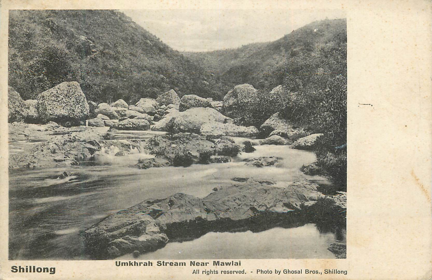 CPA Shillon umkhrah stream near mawlai