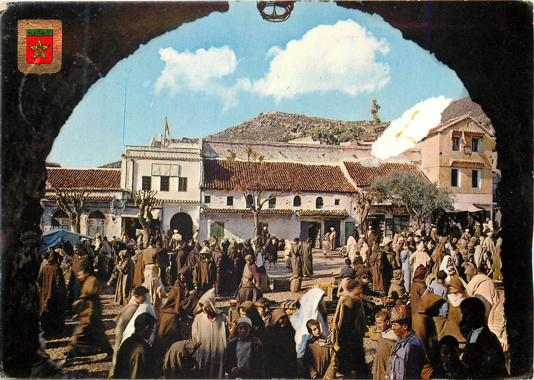 CPM Chaouen champ du bain et tribunal