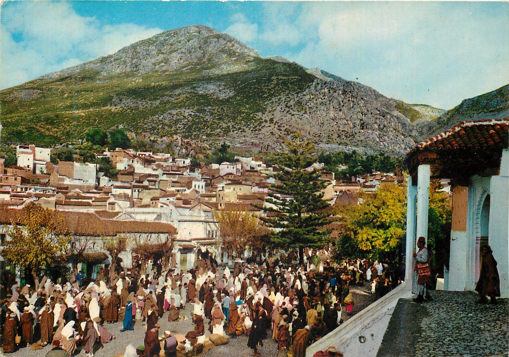 CPM Chaouen place du marche