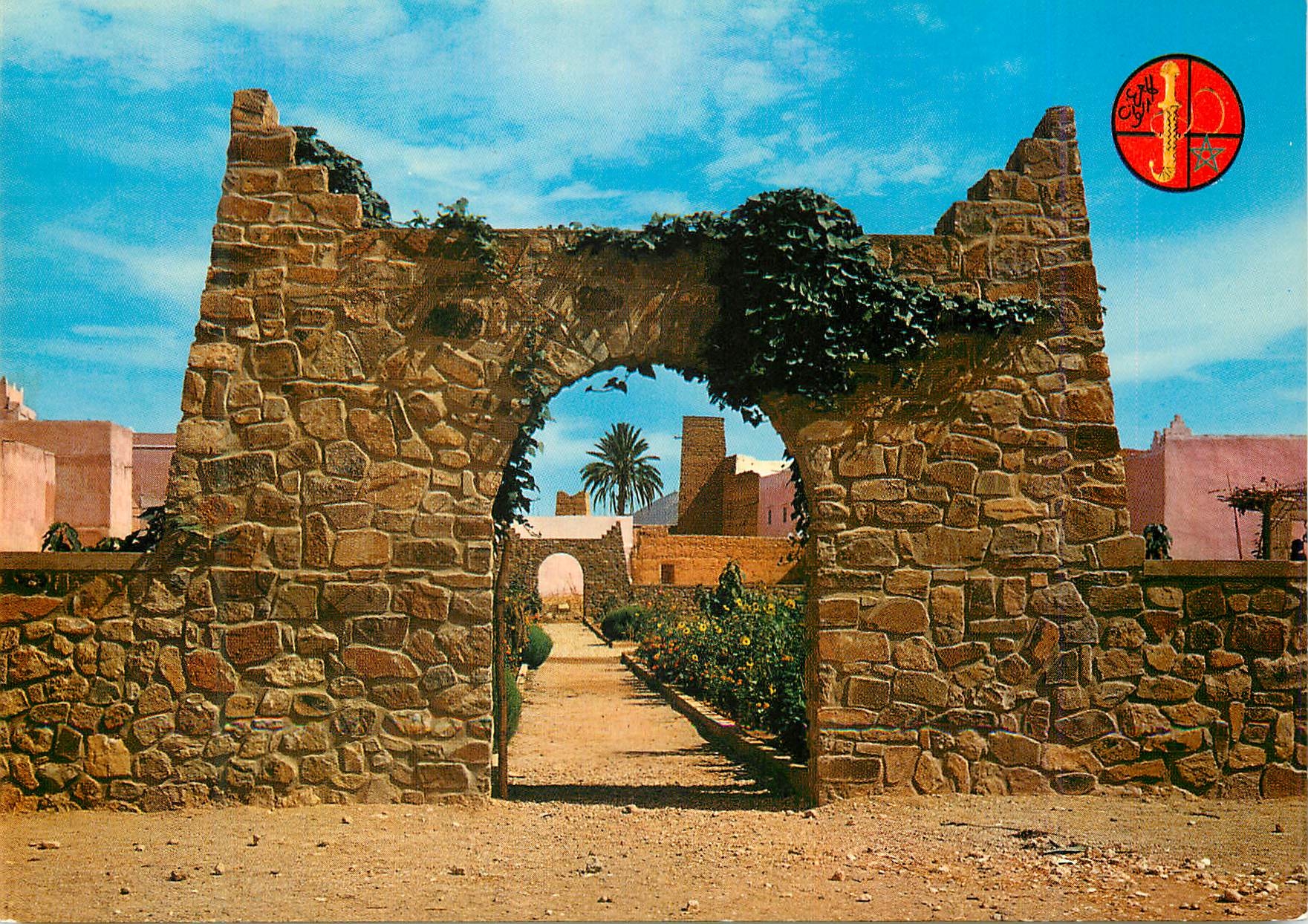 CPM Goulimine (porte du sahara) entree au jardin