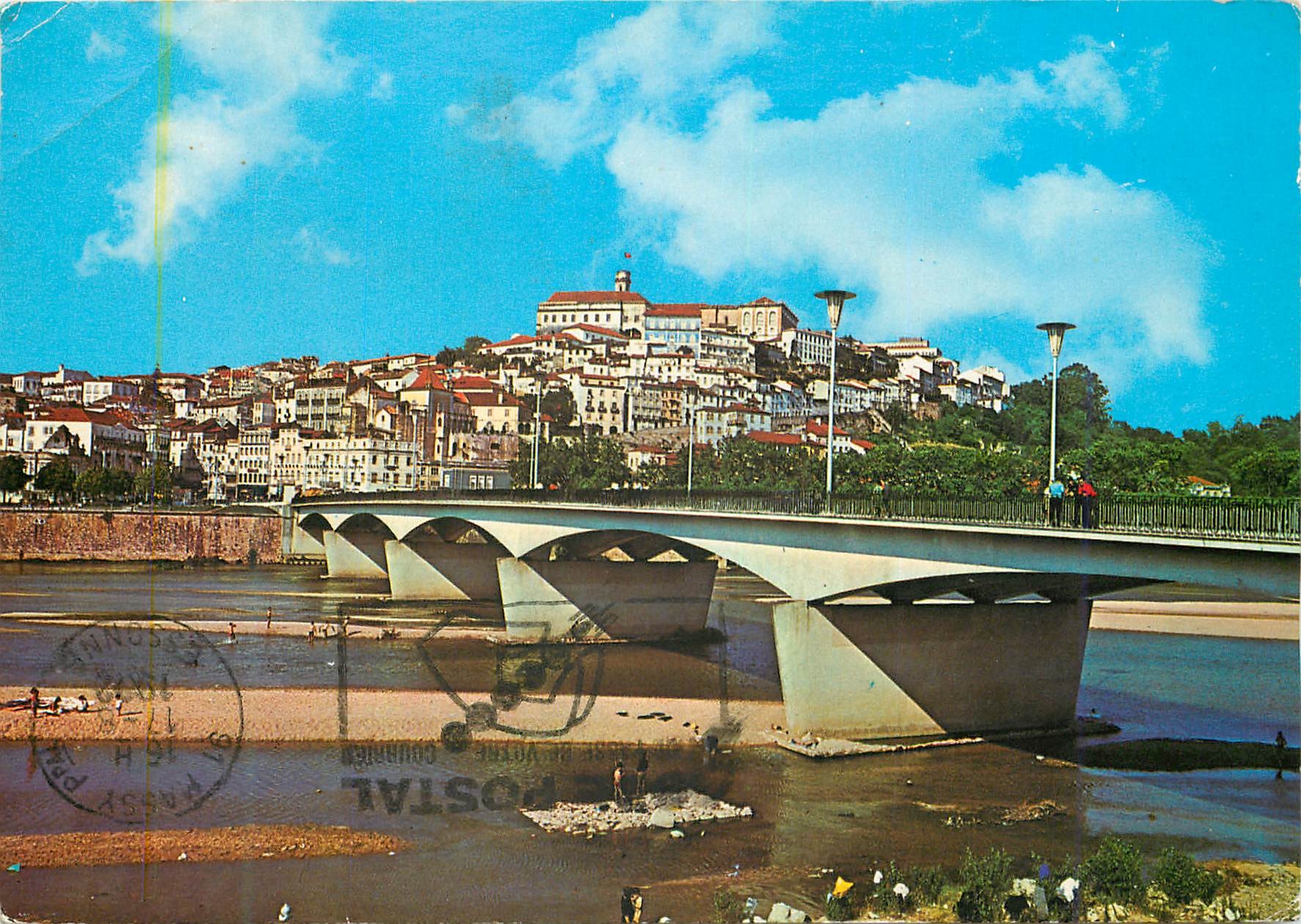 CPM Portugal Coimbra Pont Sainte Claira et Univeristte