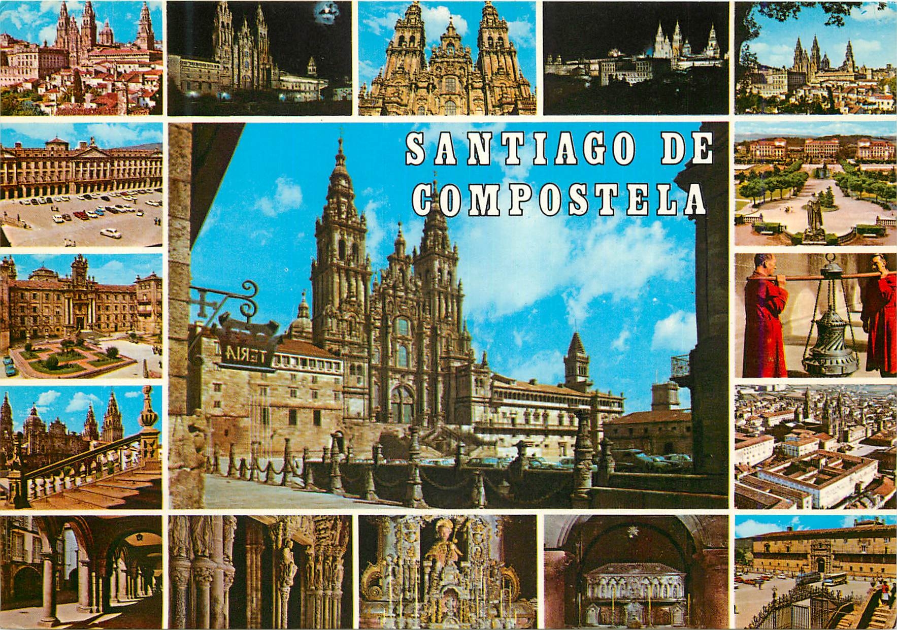 CPM Santiago de compostela 69 beautes de la ville