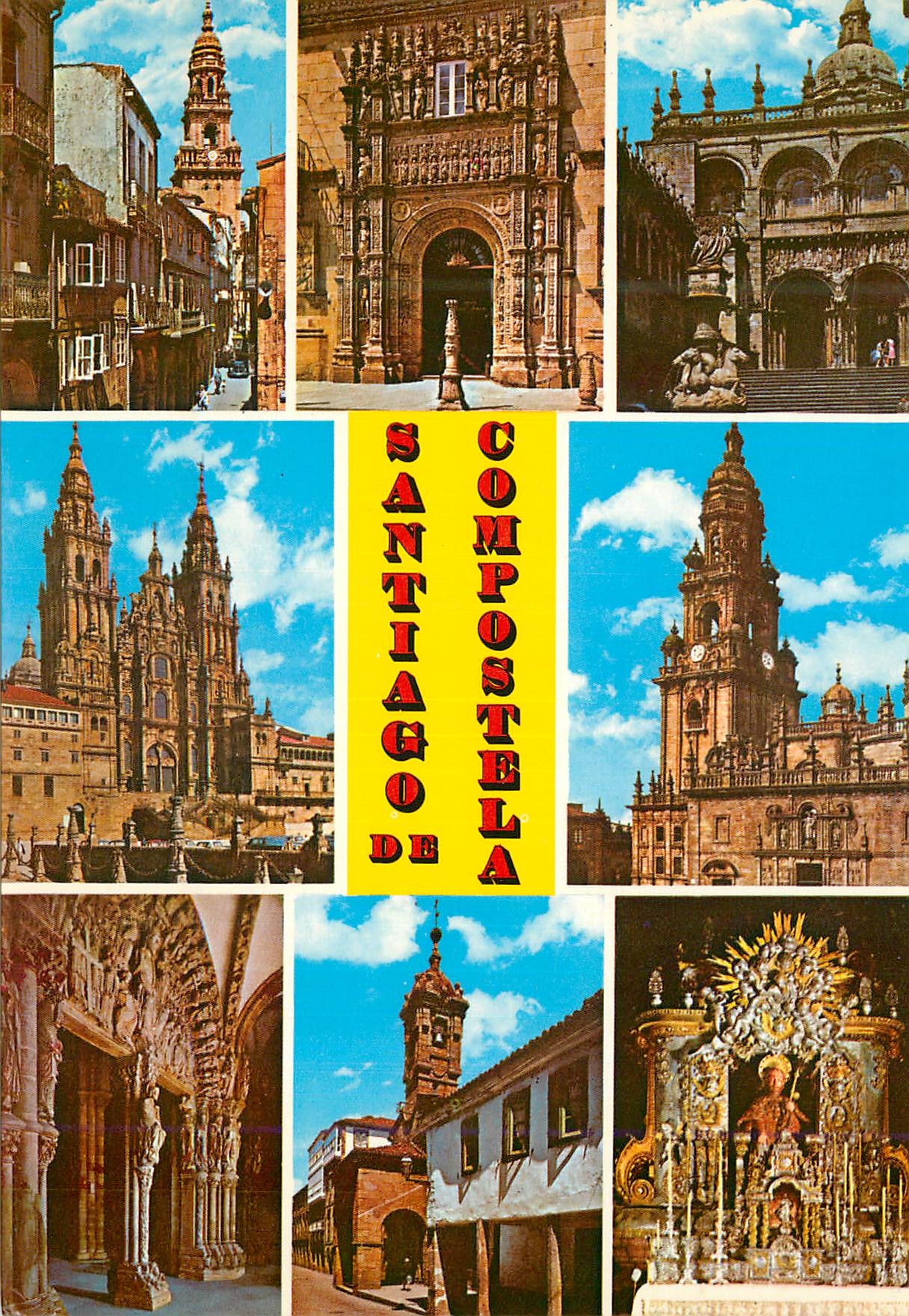 CPM Santiago de compostela 70 beautes de la ville