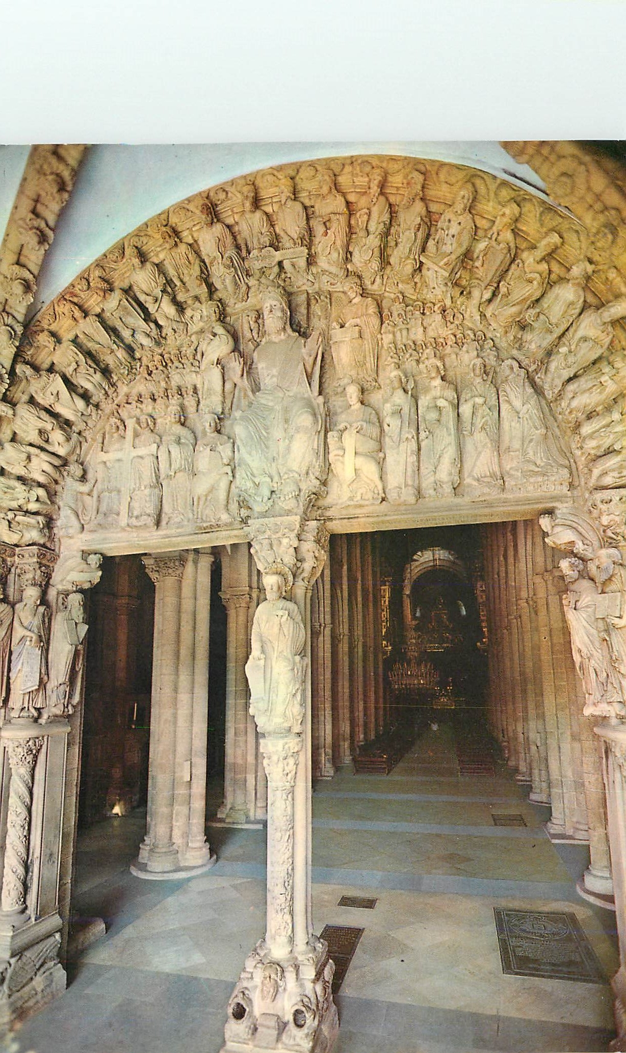 CPM Santiago de compostela 2043 cathedrale portique de la gloria