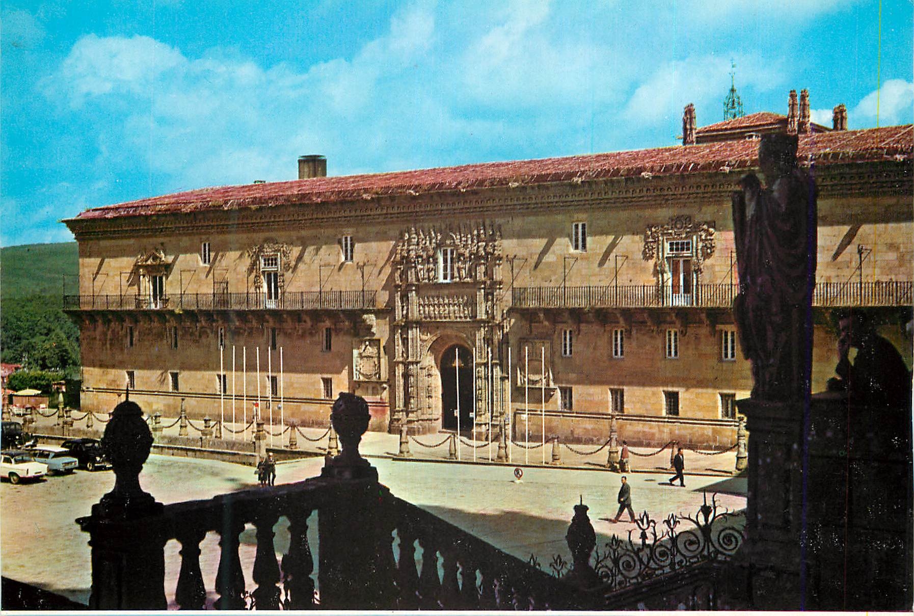 CPM Santiago de compostela n 131 l hostollerie des rois catholiques