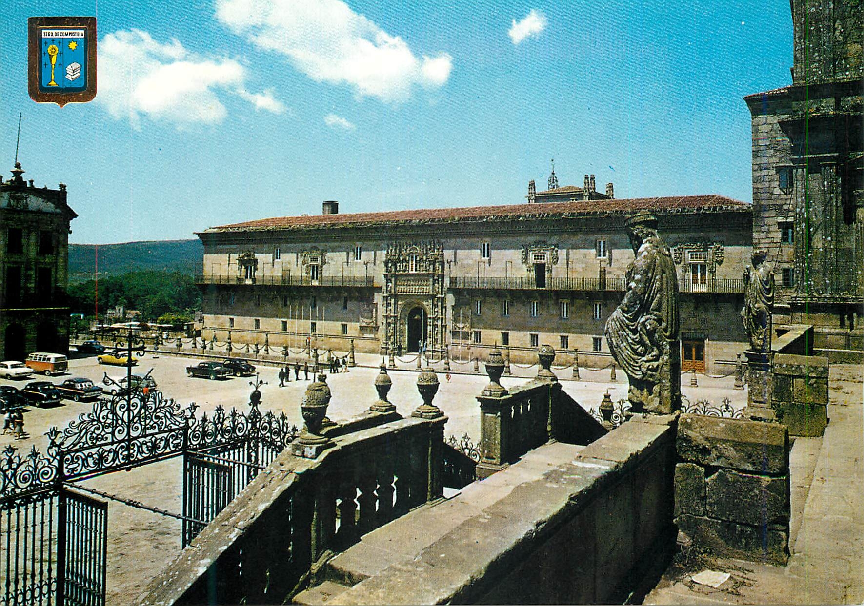 CPM Santiago de compostela n 22 auberge des rois catholiques