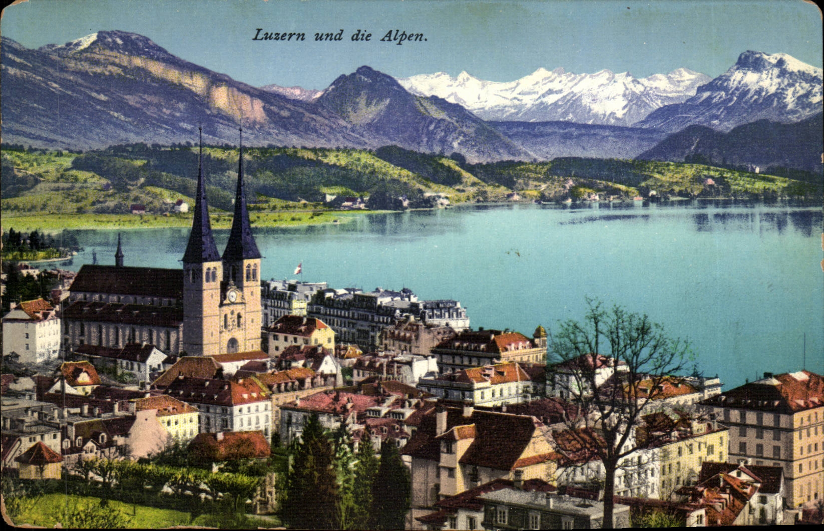 Swiss CPA Luzern und die Alpen