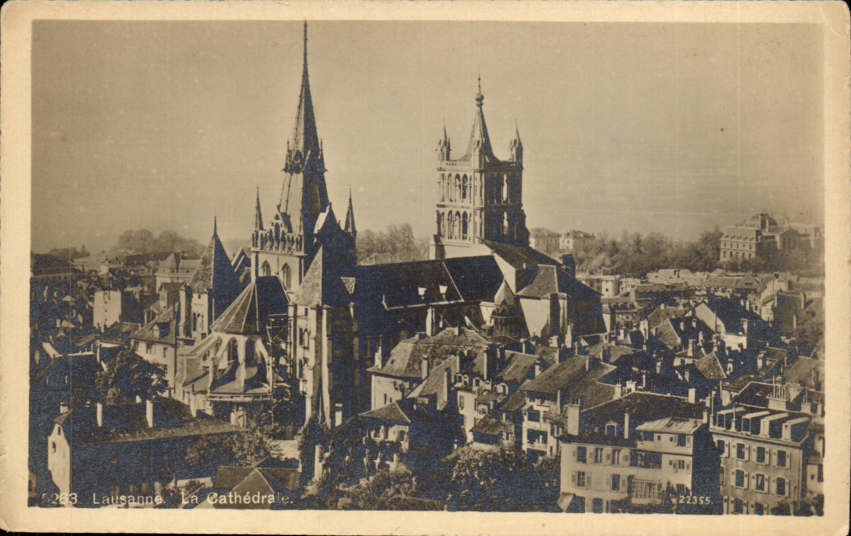 CPA Suisse Lausanne La cathedrale